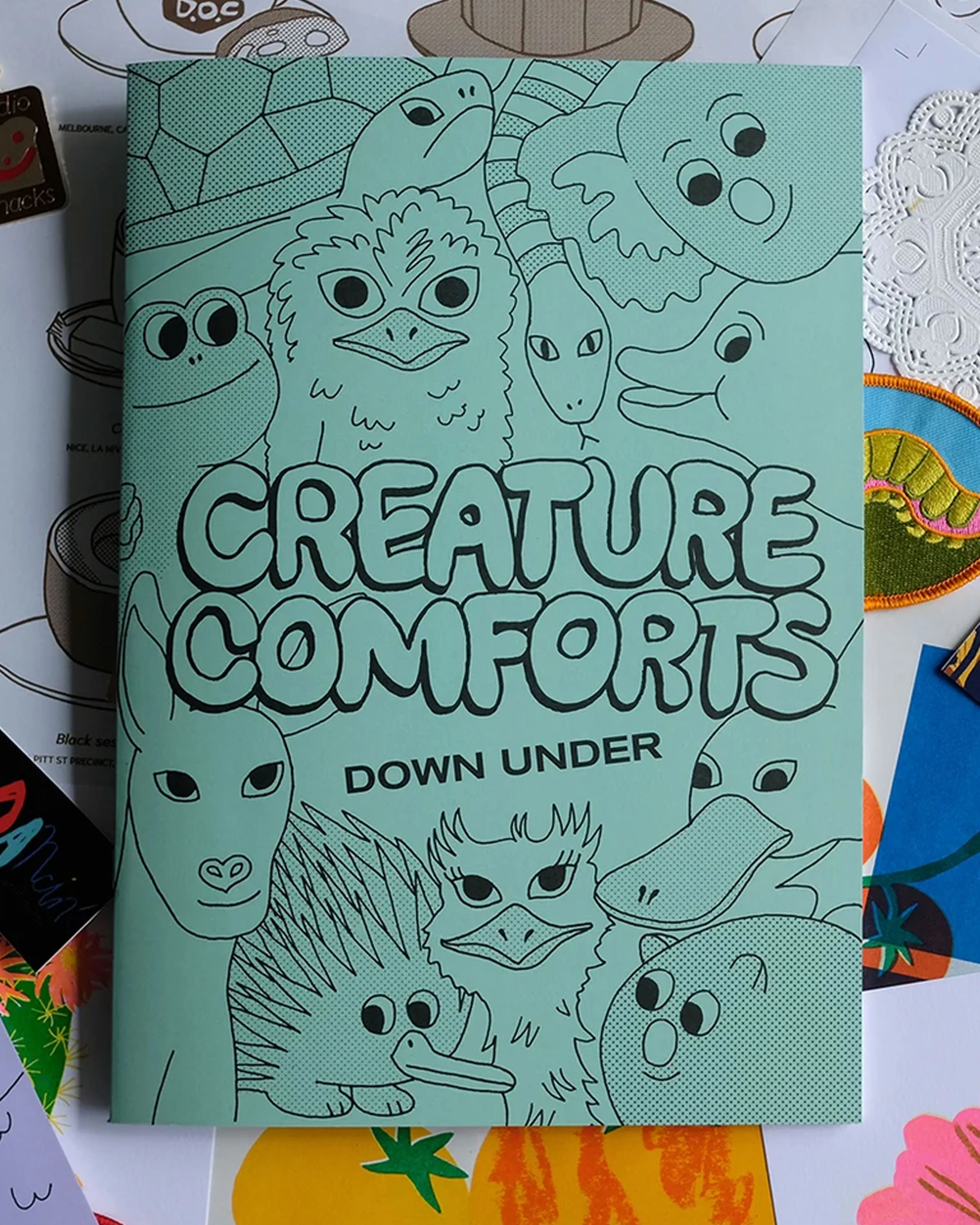 Alice Oehr - Creature Comforts Colouring Book – Down Under - Image 5