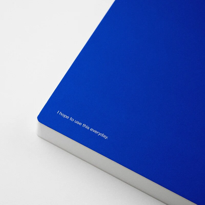 Any Day Now - Sketch Notebook A4 - Plain - Indigo - Image 5