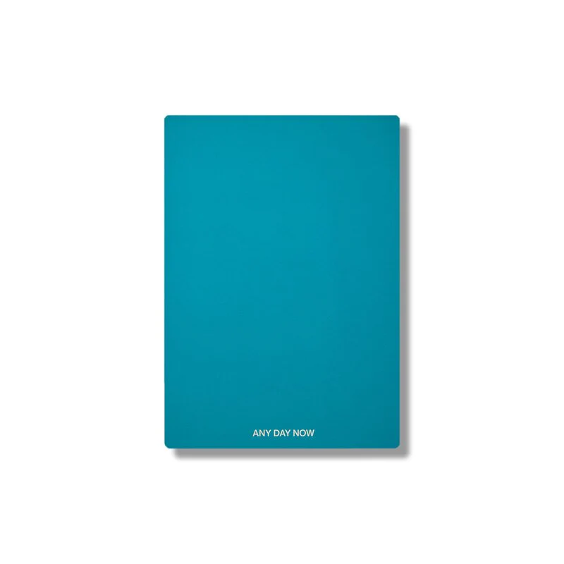 Any Day Now - Sketch Notebook A5 - Plain - Teal - Image 2