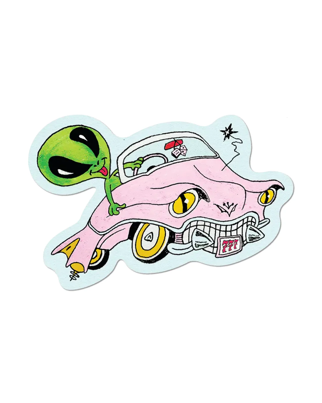 Apply Stickers - Cosmic Cruiser Die-Cut Sticker