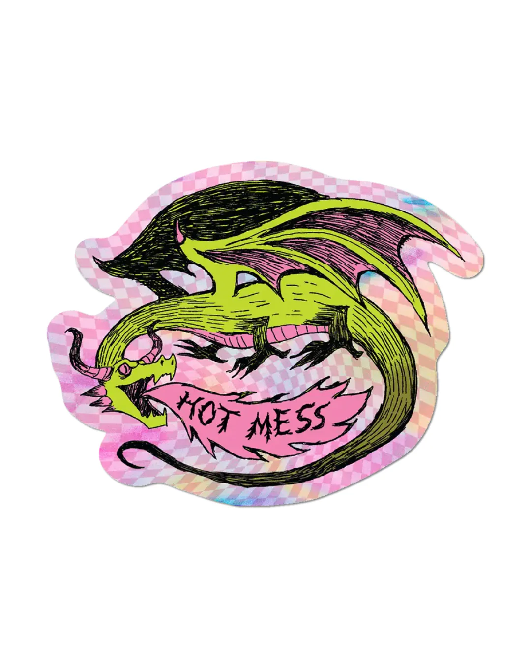 Apply Stickers - Hot Mess Die-Cut Sticker