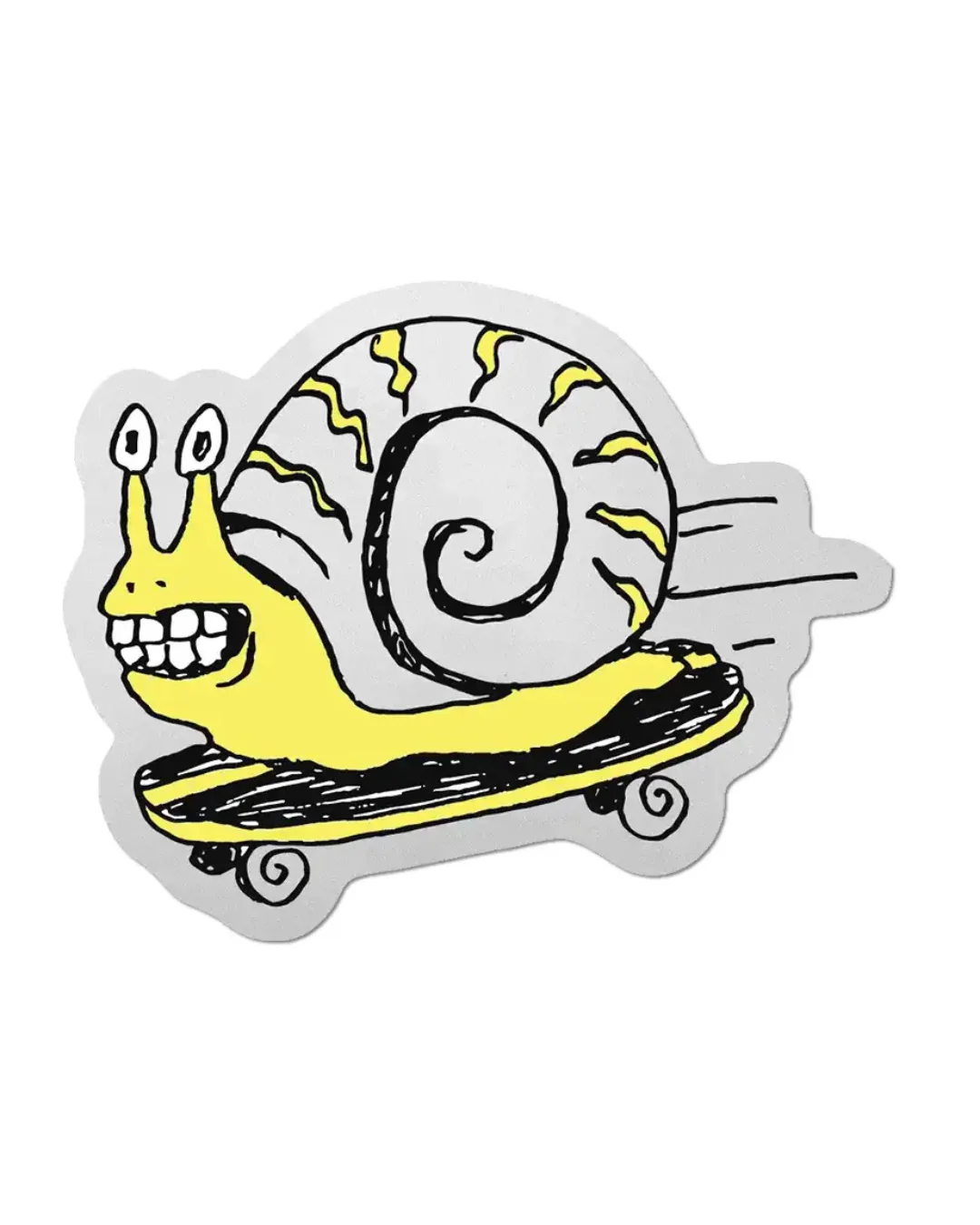 Apply Stickers - Snail Skater Die-Cut Sticker