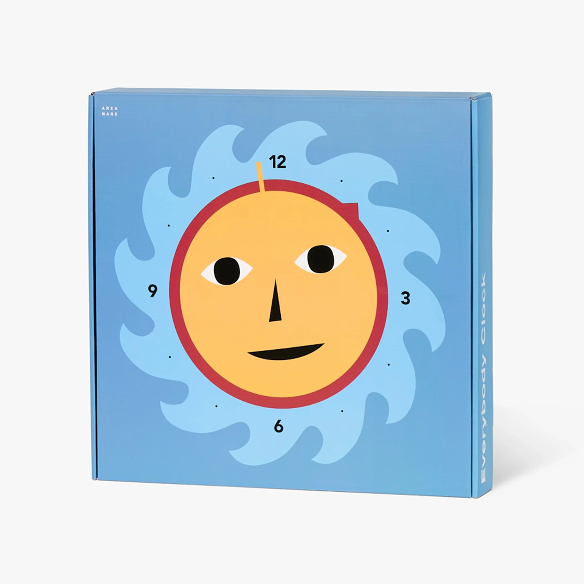 Areaware x Dusen Dusen - Everybody Clock - Blue / Red / Yellow - Image 3
