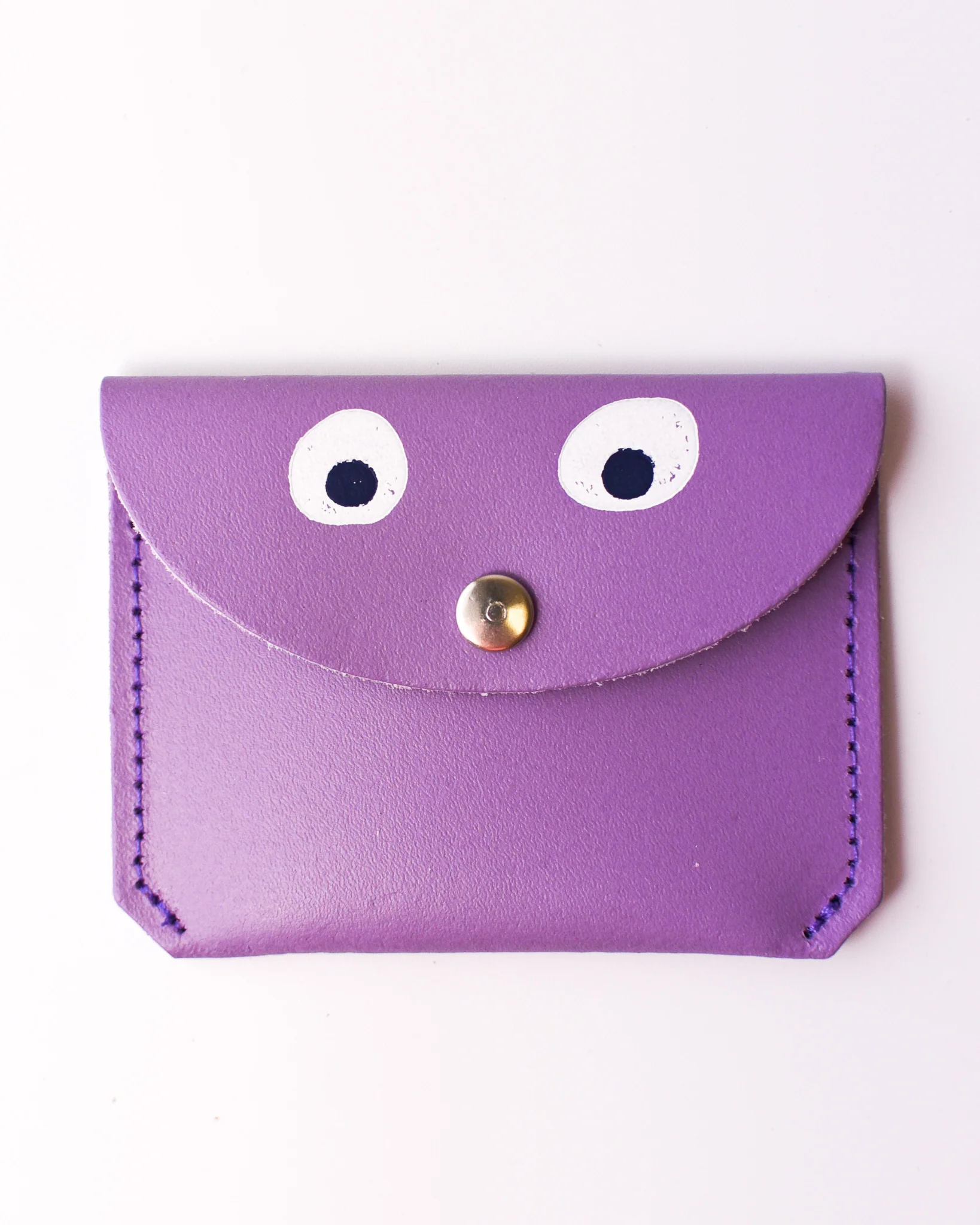Ark - Mini Money Googly Eye Purse - Lilac