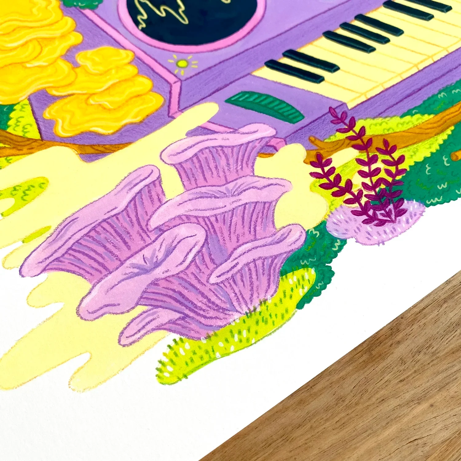 Ashley Ronning - Circadian Synthesis A4 Fine Art Print - Image 3