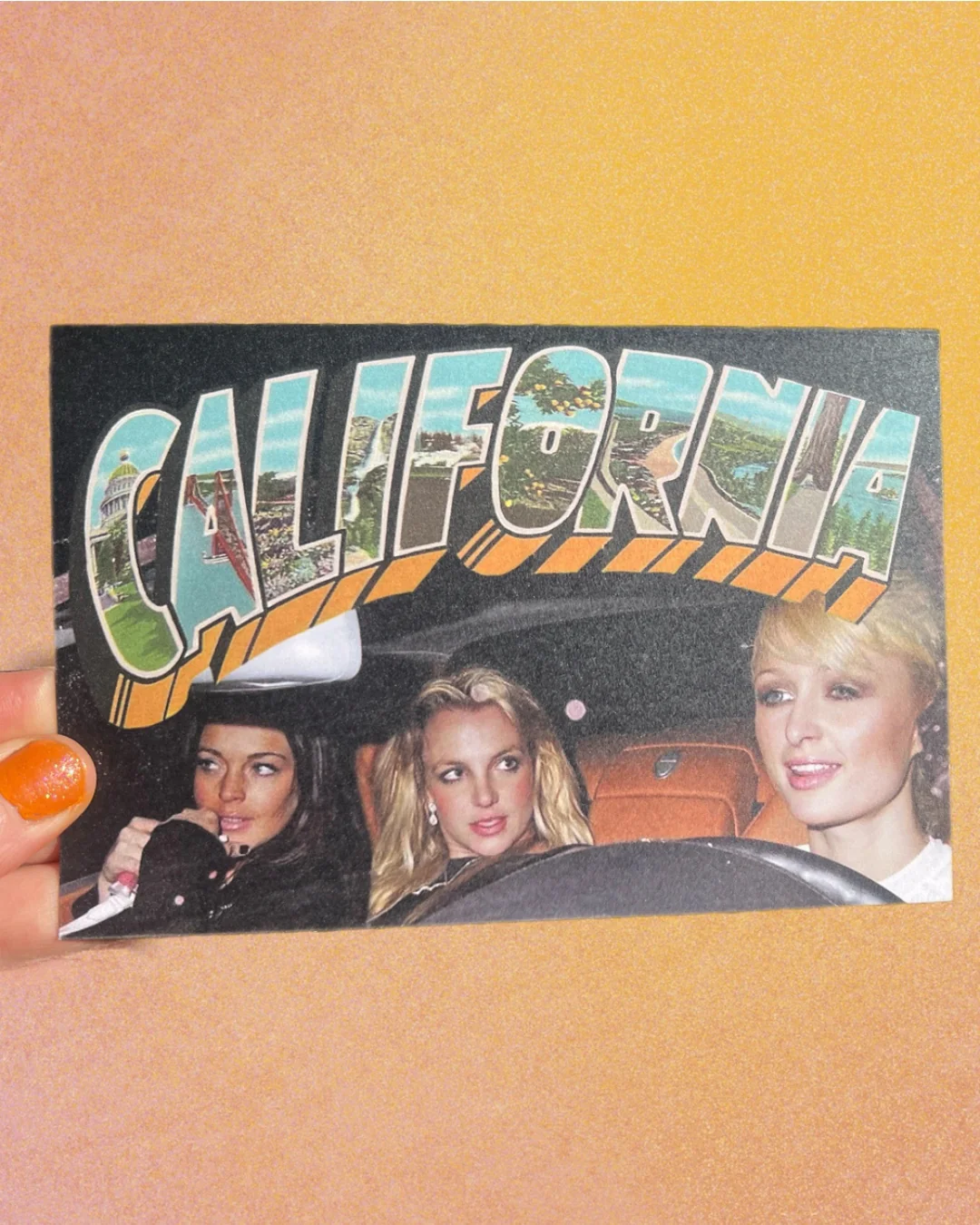 Astral Weekend - California Triple Threat Postcard