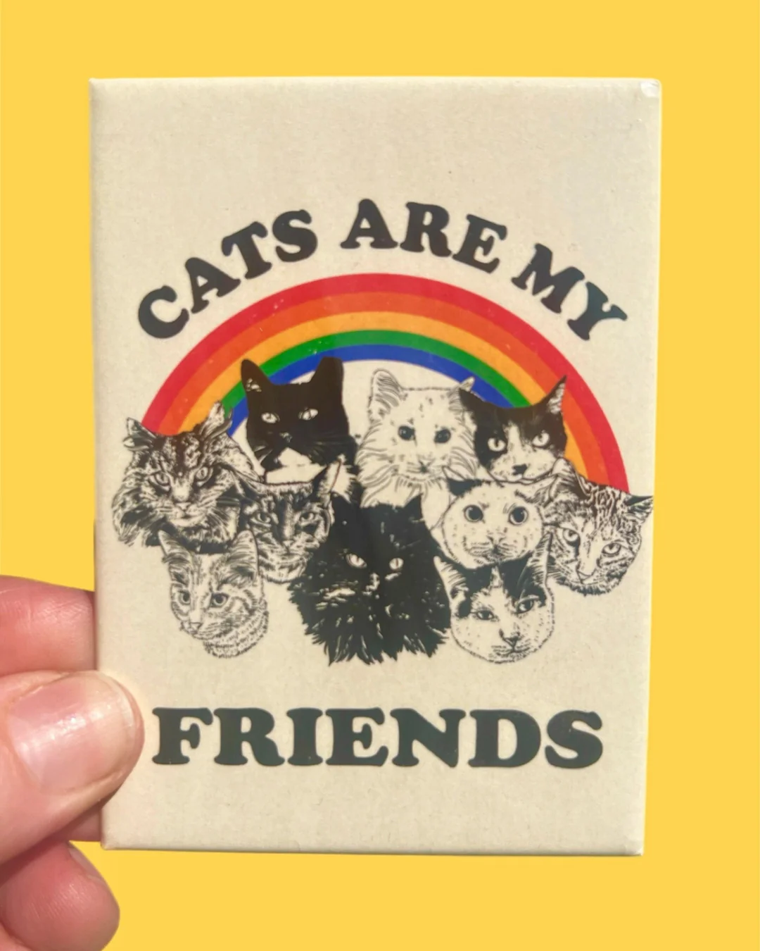 Astral Weekend - Cats Are My Friends Magnet