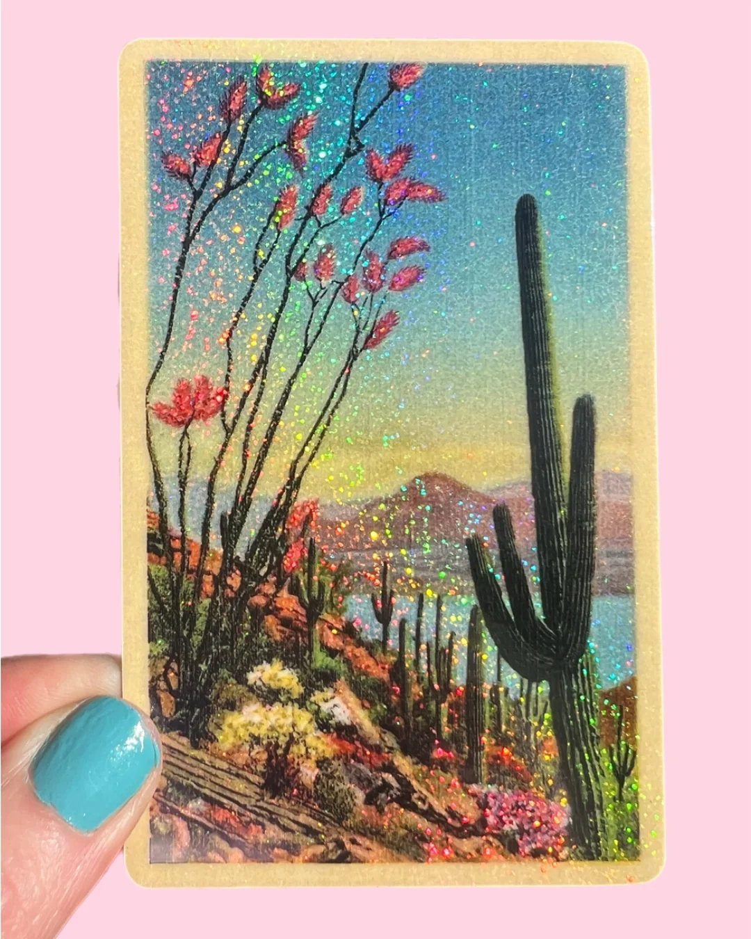 Astral Weekend - Desert Plants Sticker