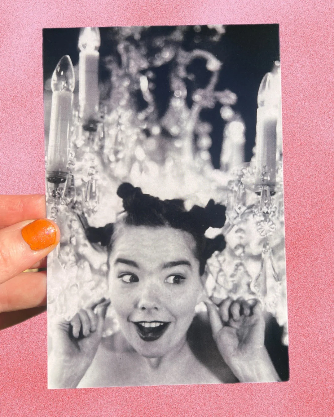 Astral Weekend - Manic Pixie Icelandic Dream Girl Postcard