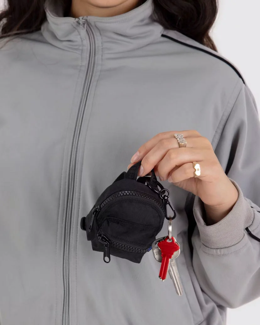 Baggu - Backpack Charm - Black - Image 3