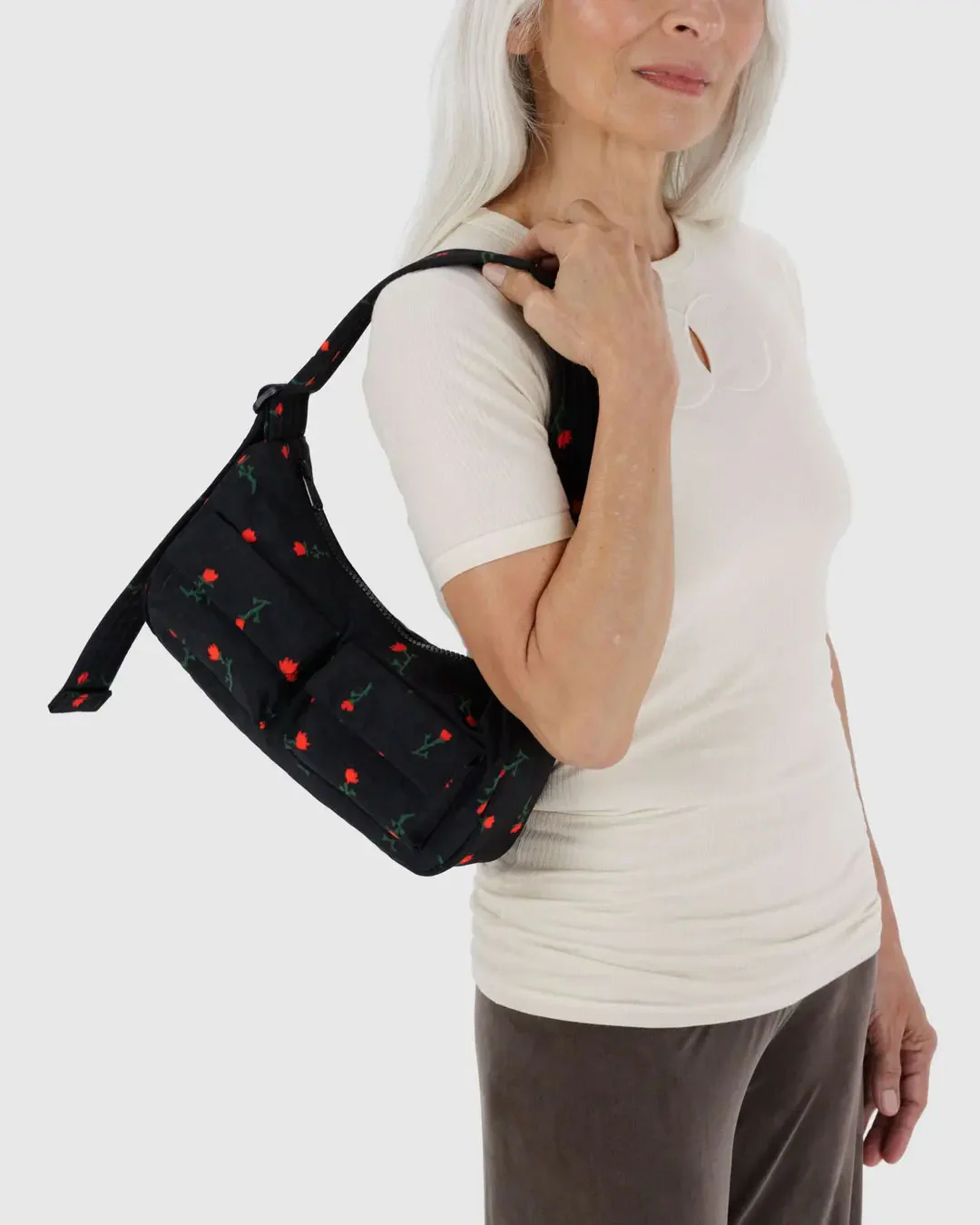 Baggu - Cargo Shoulder Bag - Painted Wildflower - Image 2
