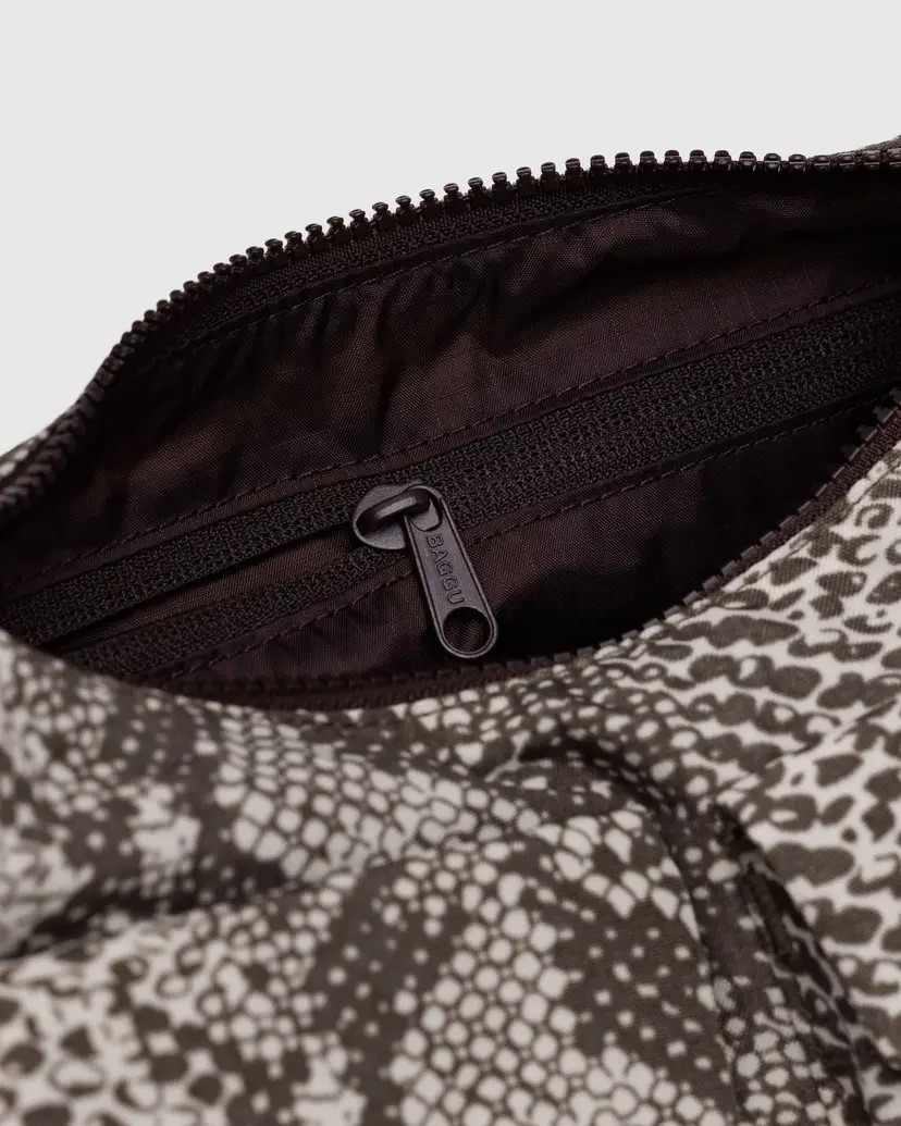Baggu - Cargo Shoulder Bag - Snakeskin - Image 3