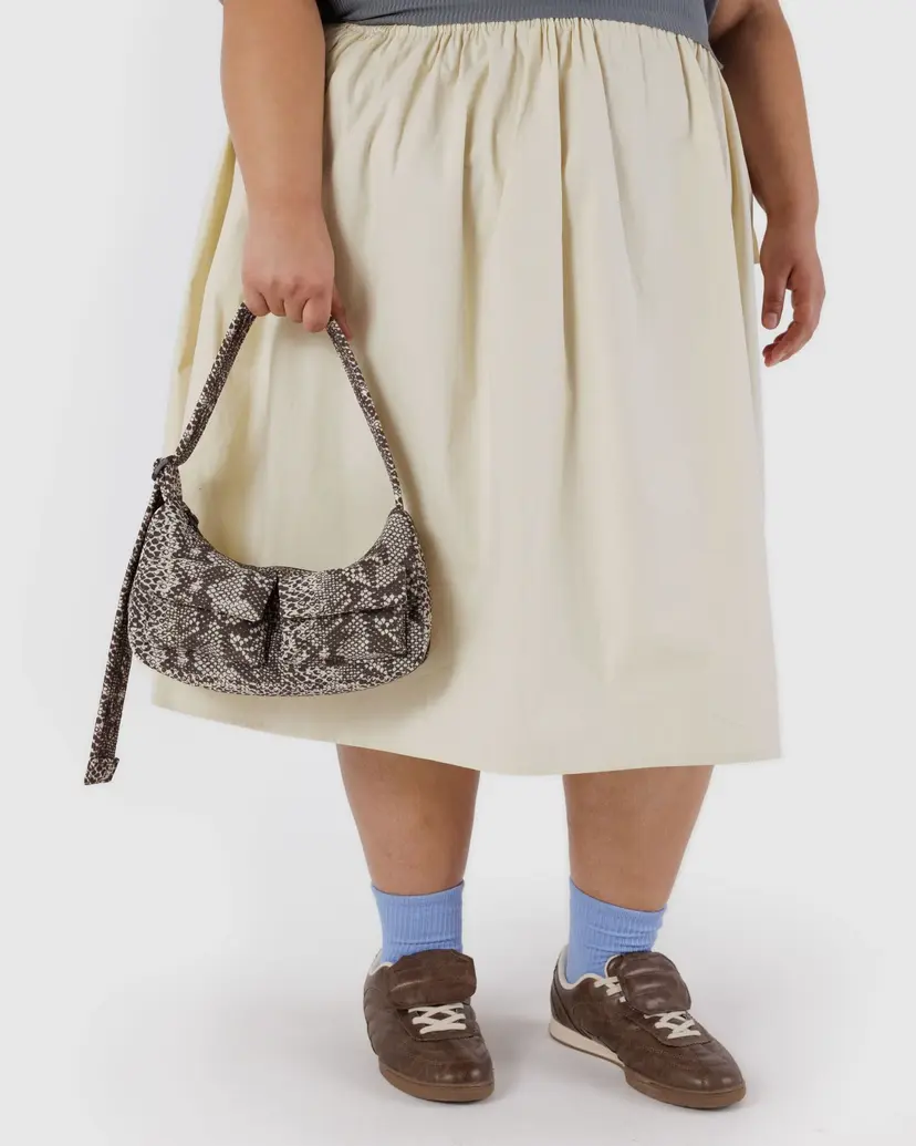 Baggu - Cargo Shoulder Bag - Snakeskin - Image 4