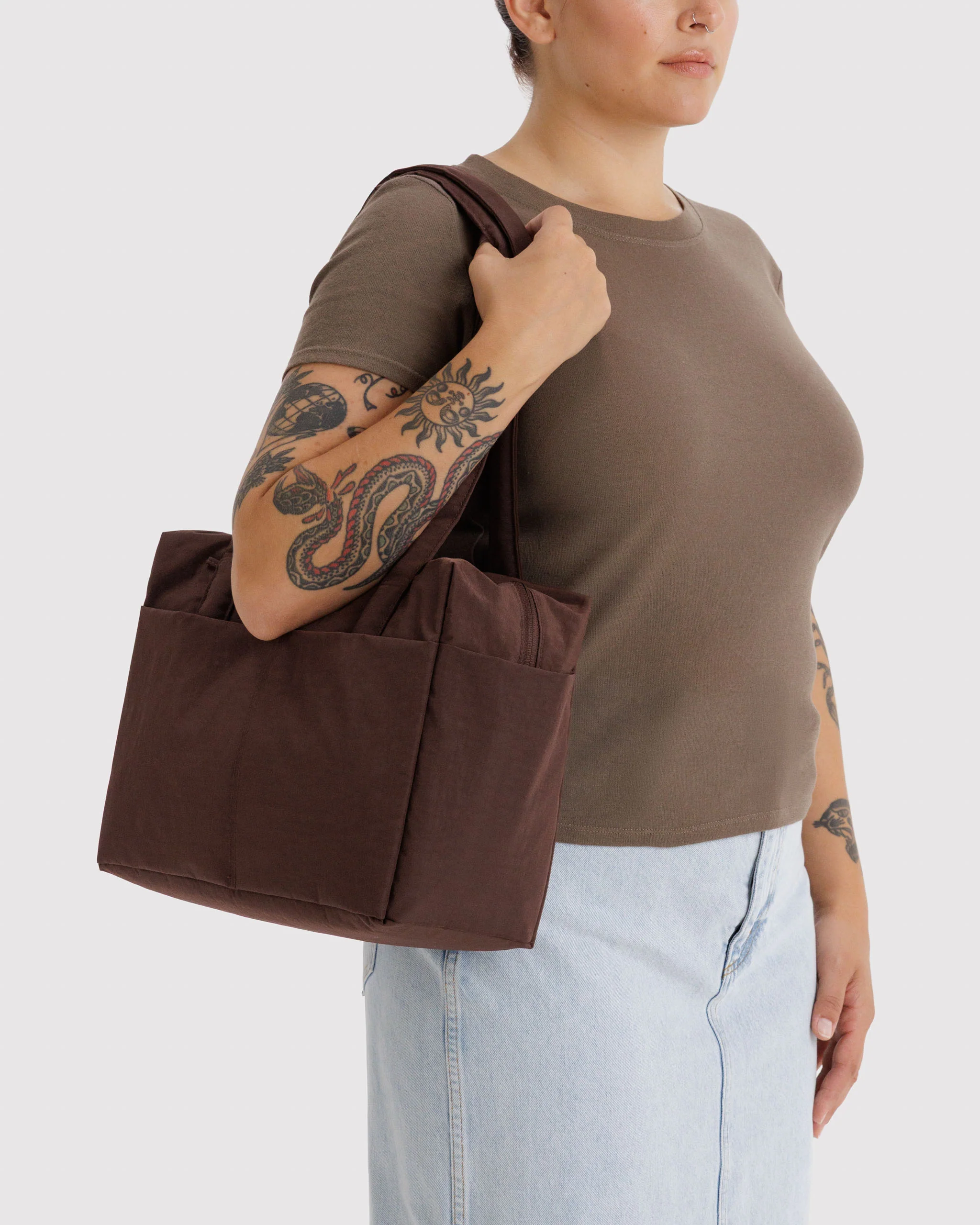 Baggu - Everyday Cloud Bag - Coffee - Image 2