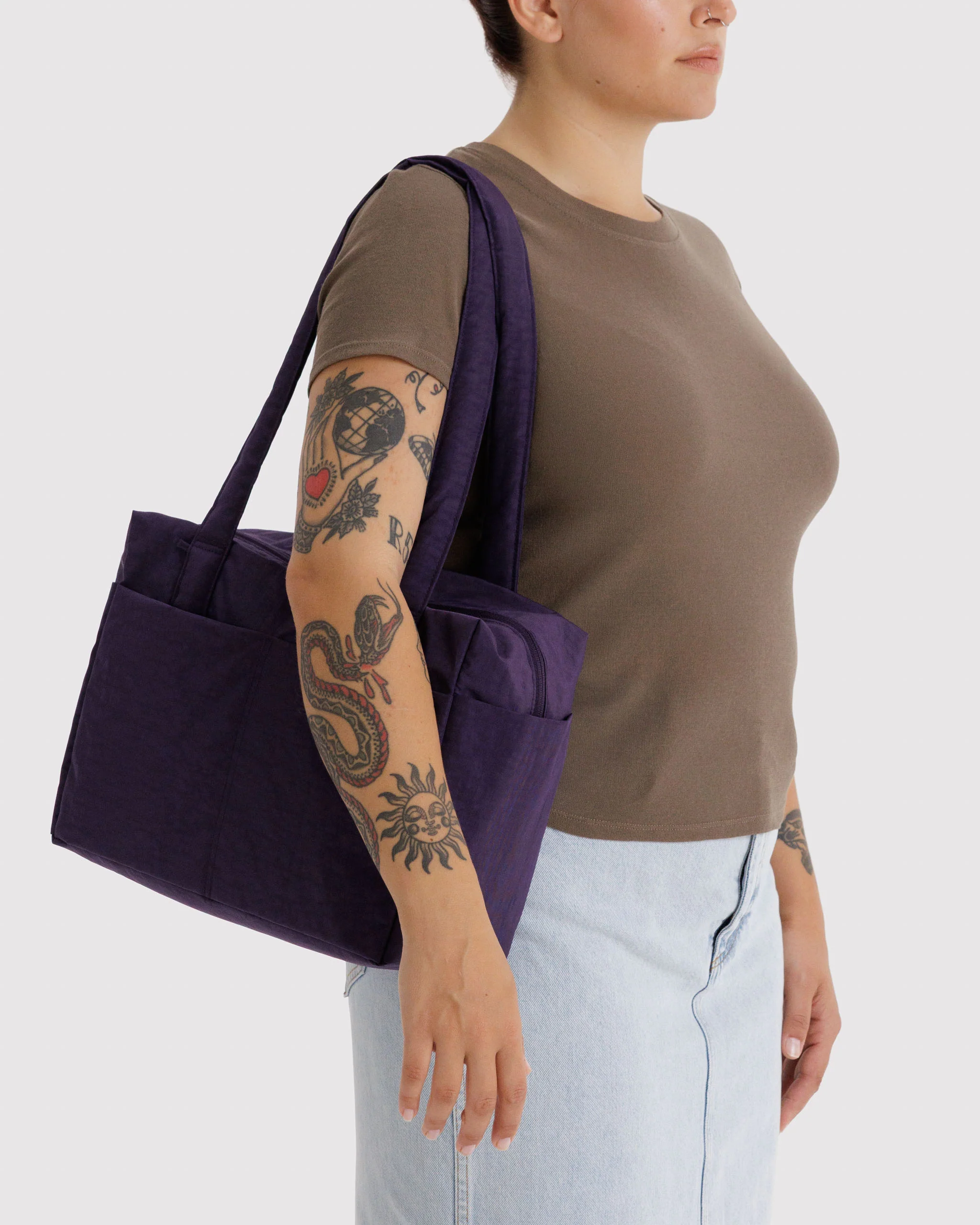 Baggu - Everyday Cloud Bag - Fig - Image 2