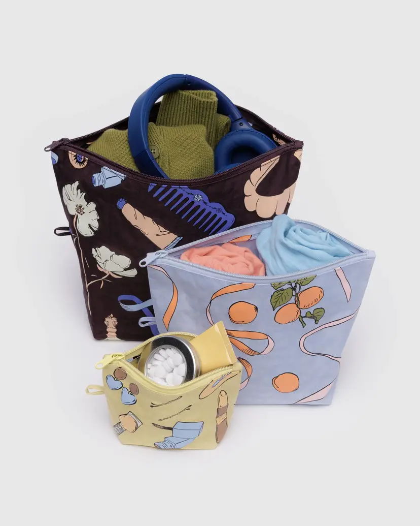 Baggu - Go Pouch Set -  Get Ready With Me - Image 2