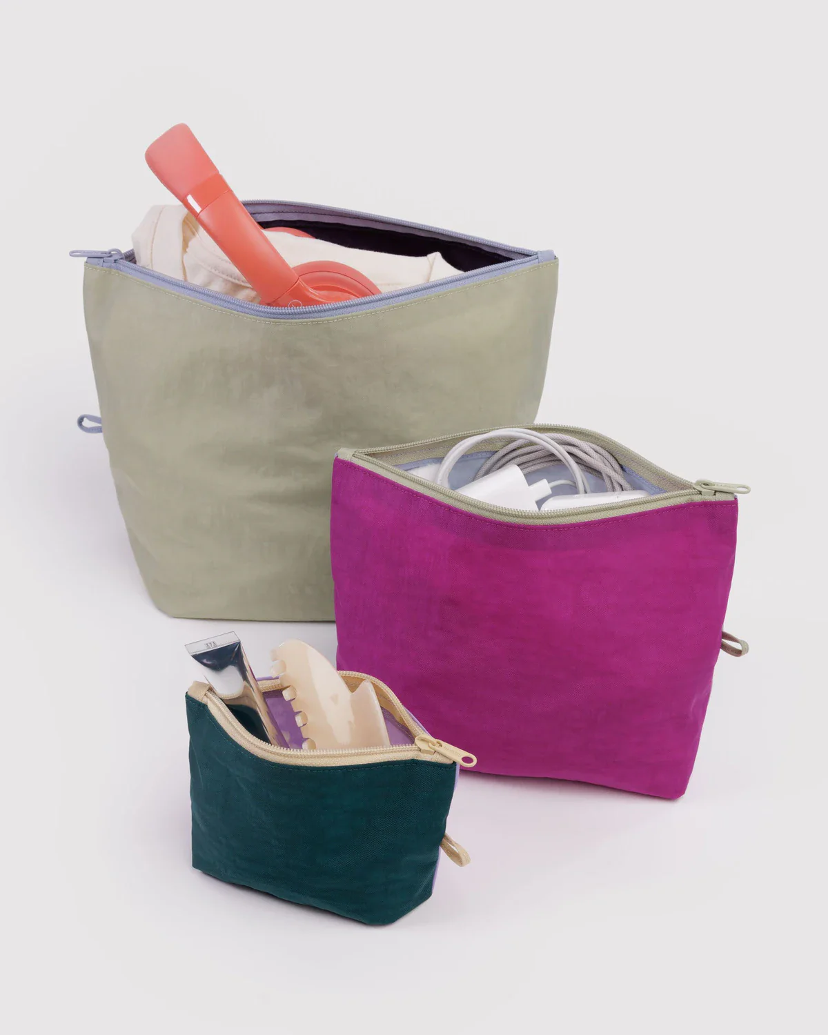 Baggu - Go Pouch Set - Lagoon Mix - Image 2
