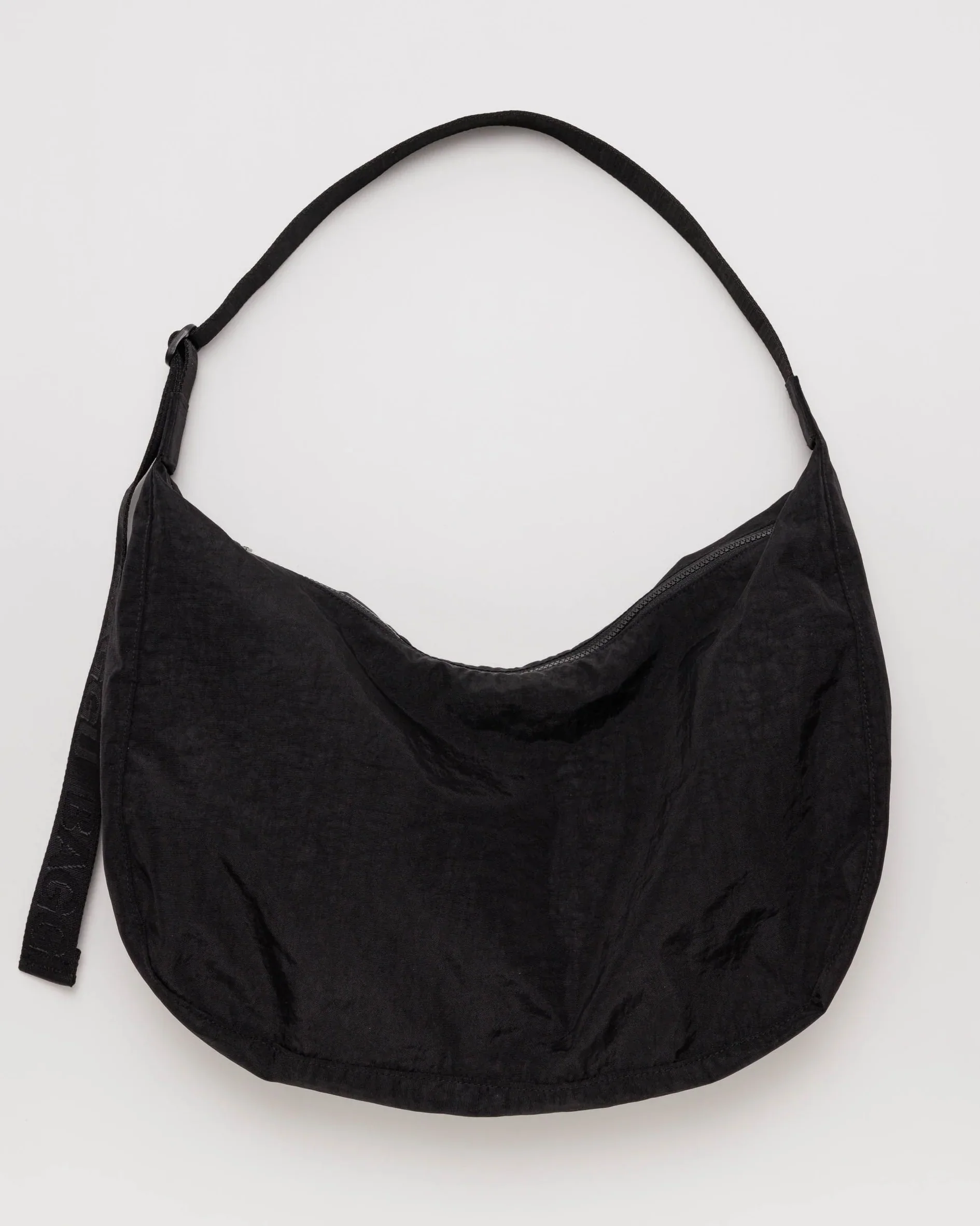 Baggu - Large Nylon Crescent Bag - Black - Image 3