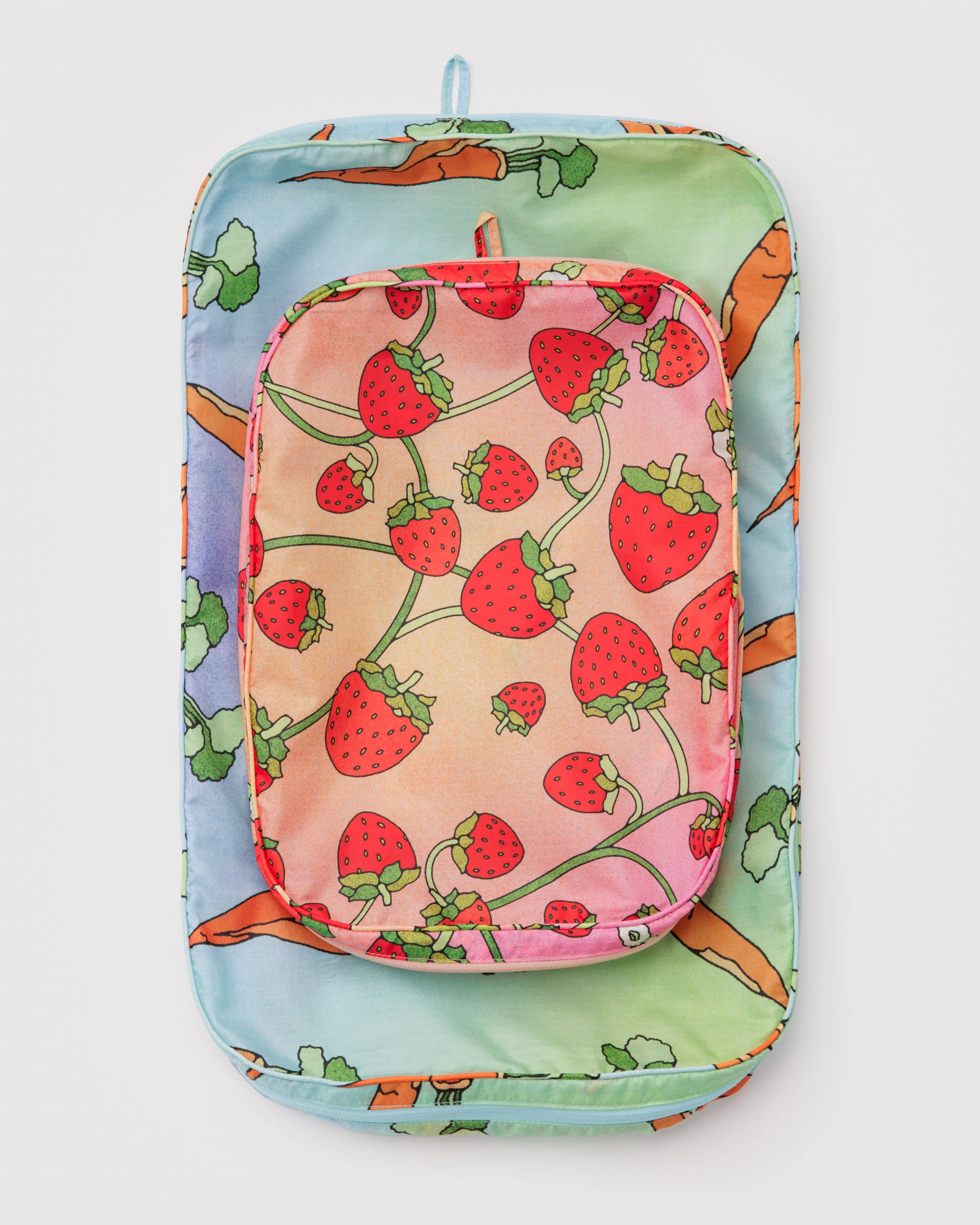 Baggu - Large Packing Cube Set - Carrots & Berries - Image 3
