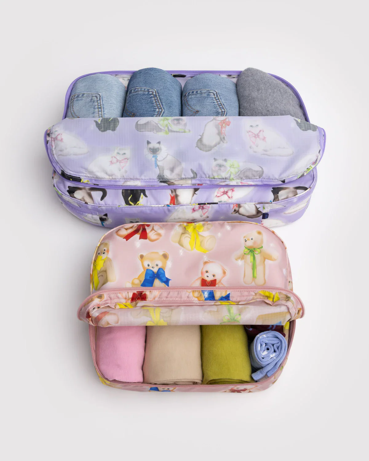 Baggu - Large Packing Cube Set - Fancy Animals - Image 2