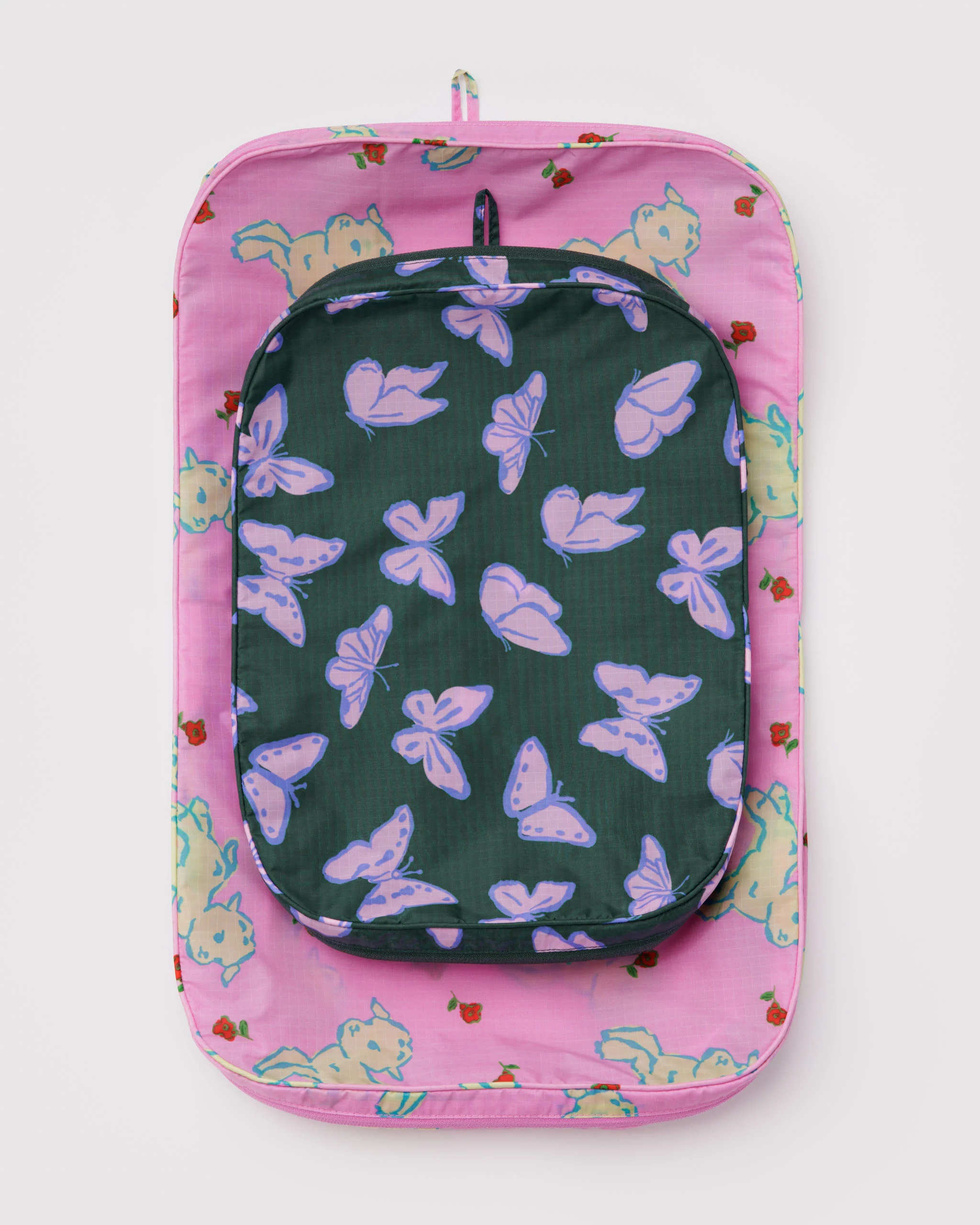 Baggu - Large Packing Cube Set - Spring Animals - Image 3