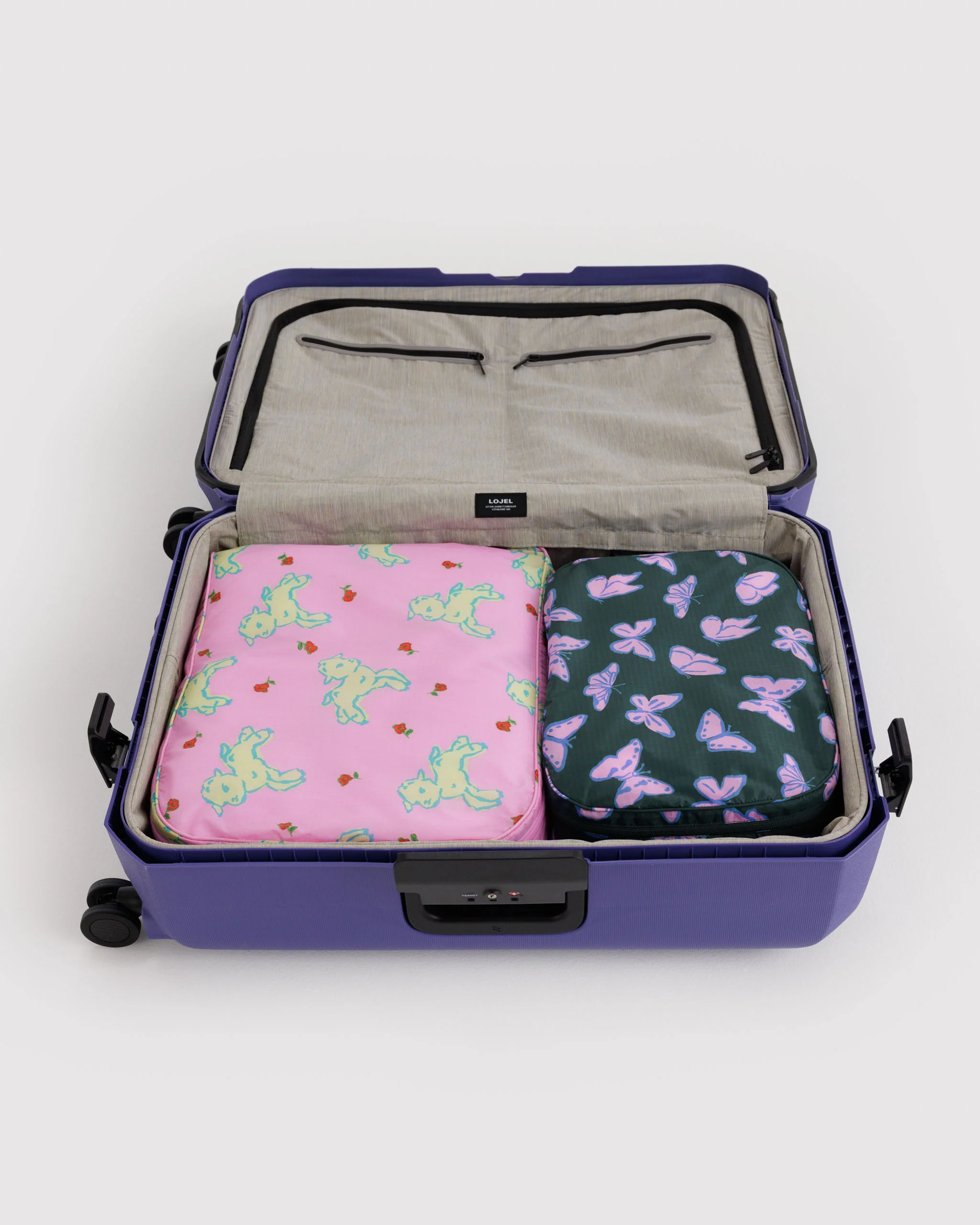 Baggu - Large Packing Cube Set - Spring Animals - Image 4
