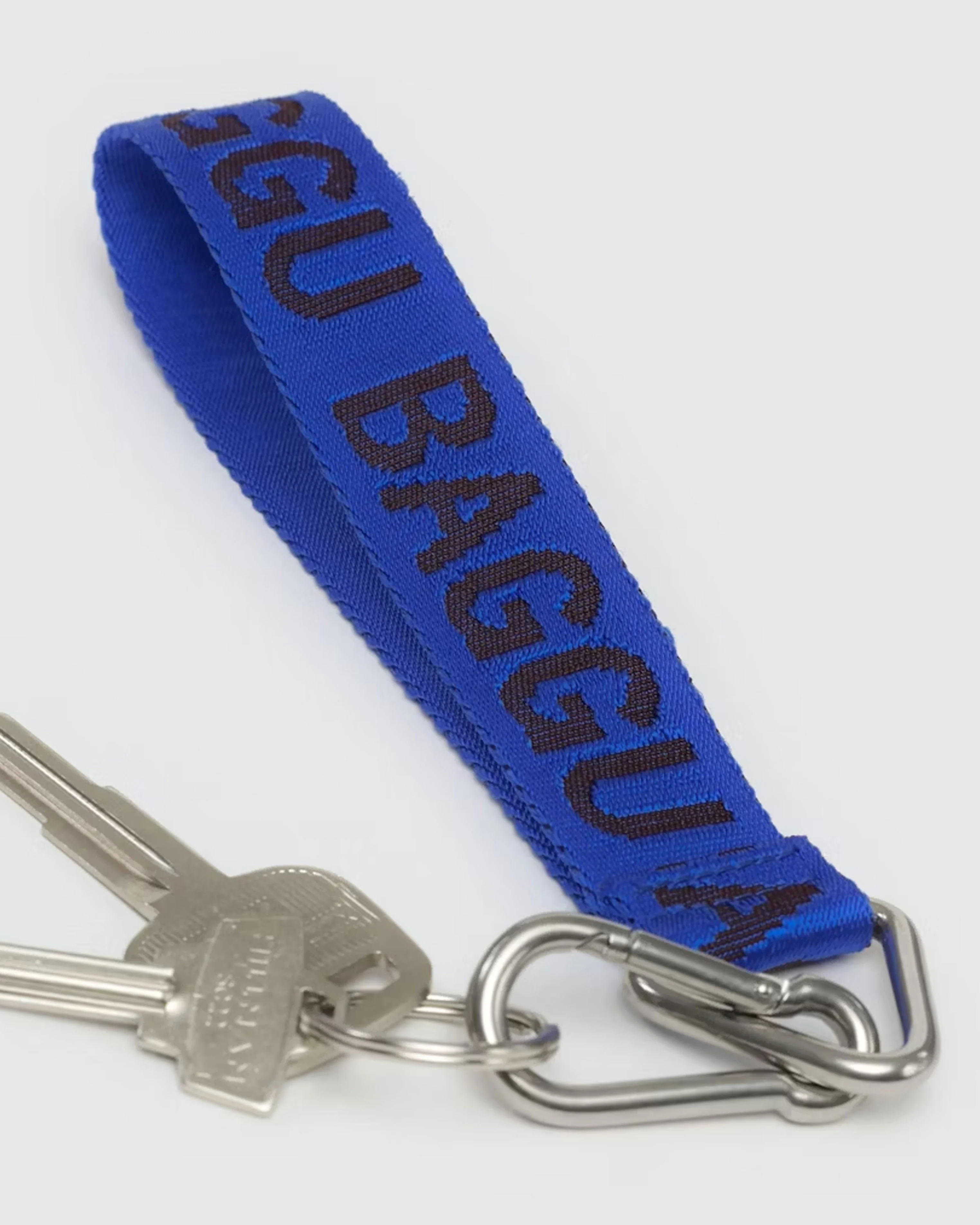 Baggu - Logo Keychain - Cobalt - Image 2