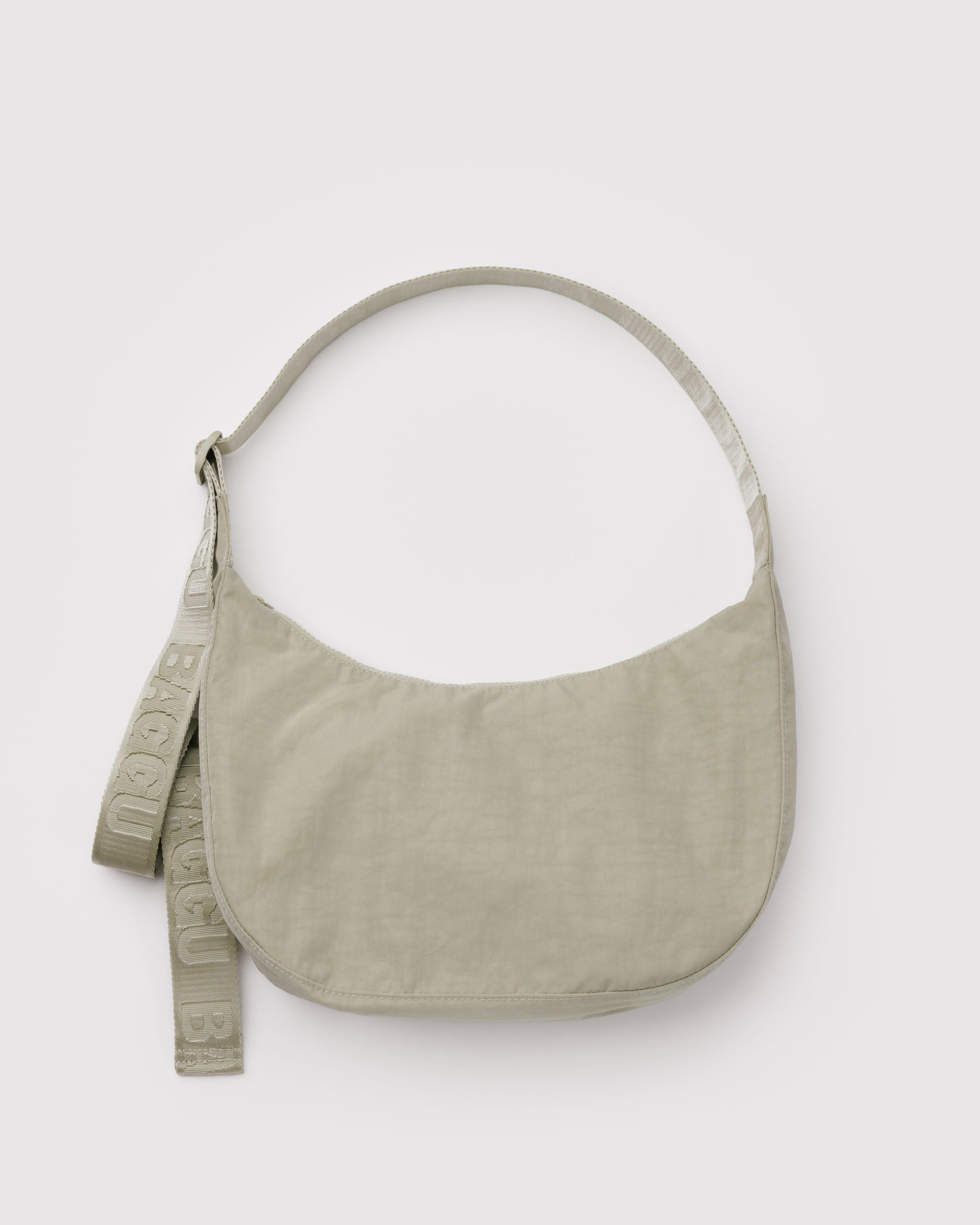 Baggu - Medium Nylon Crescent Bag - Celadon - Image 2
