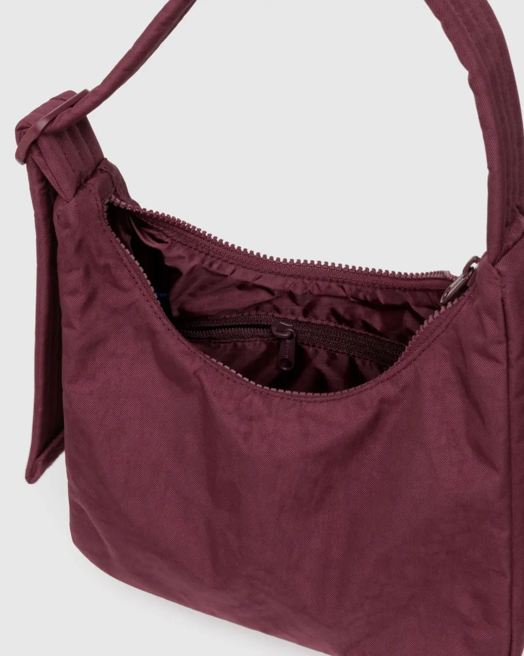 Baggu - Mini Nylon Shoulder Bag - Mahogany - Image 4