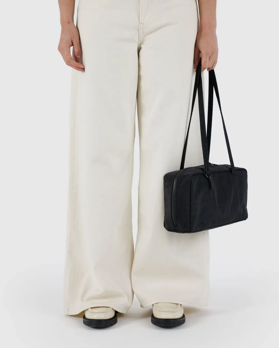 Baggu - Nylon Bowler Bag - Black - Image 3