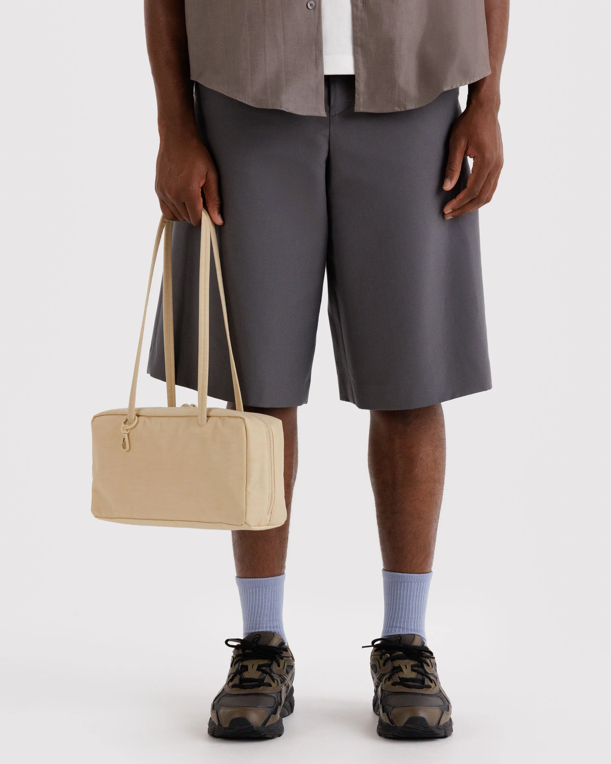 Baggu - Nylon Bowler Bag - Custard - Image 2
