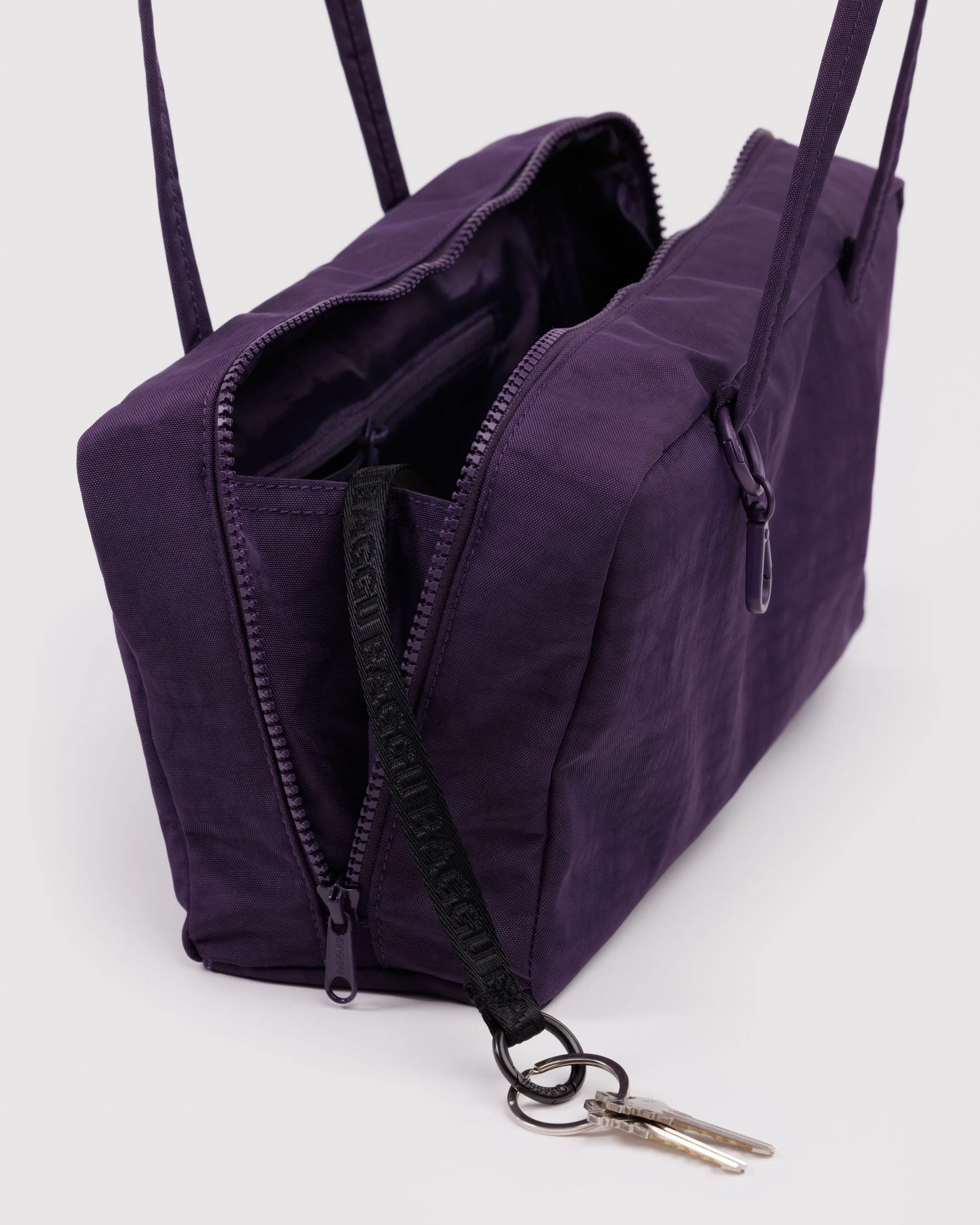 Baggu - Nylon Bowler Bag - Fig - Image 4