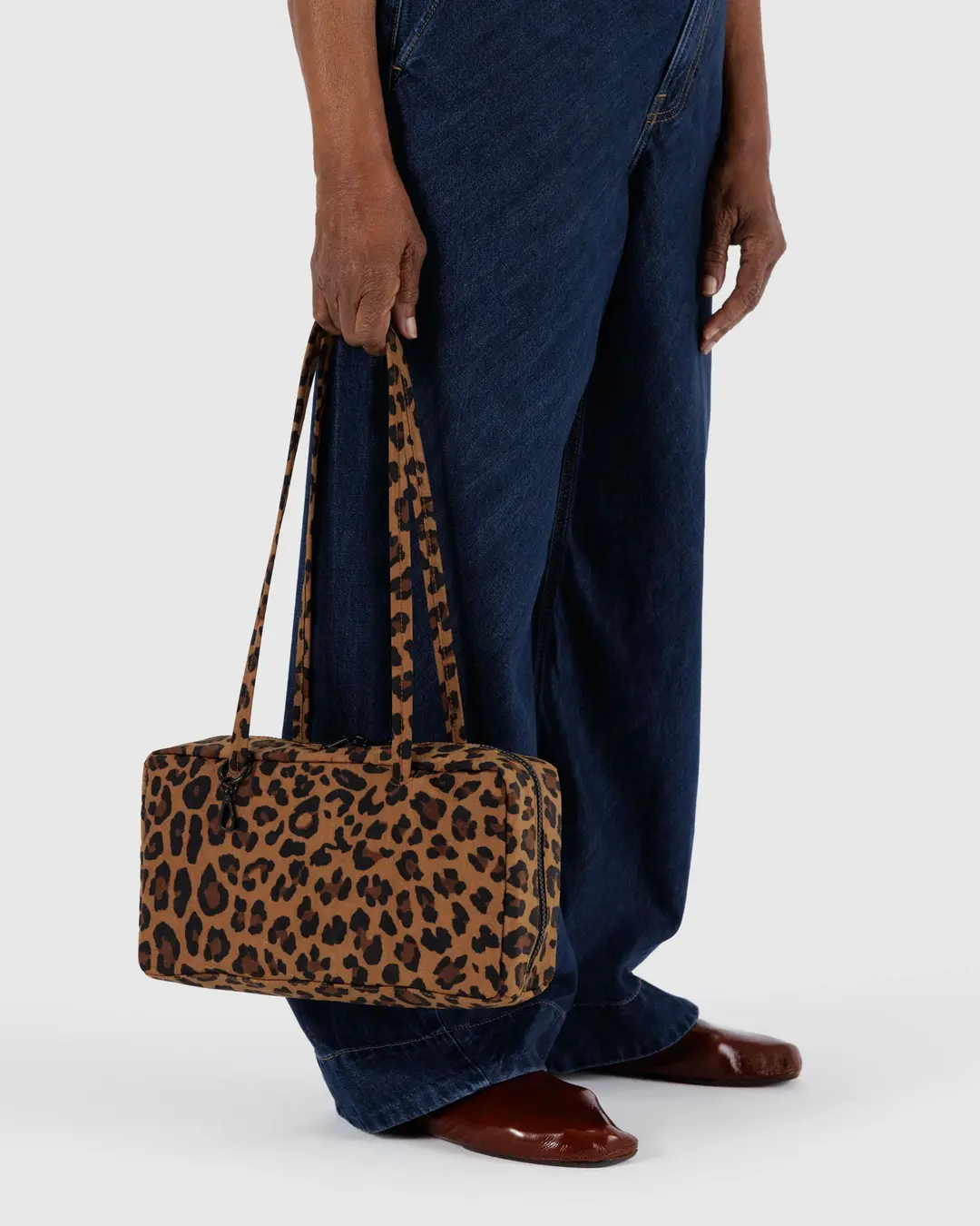 Baggu - Nylon Bowler Bag - Leopard - Image 3