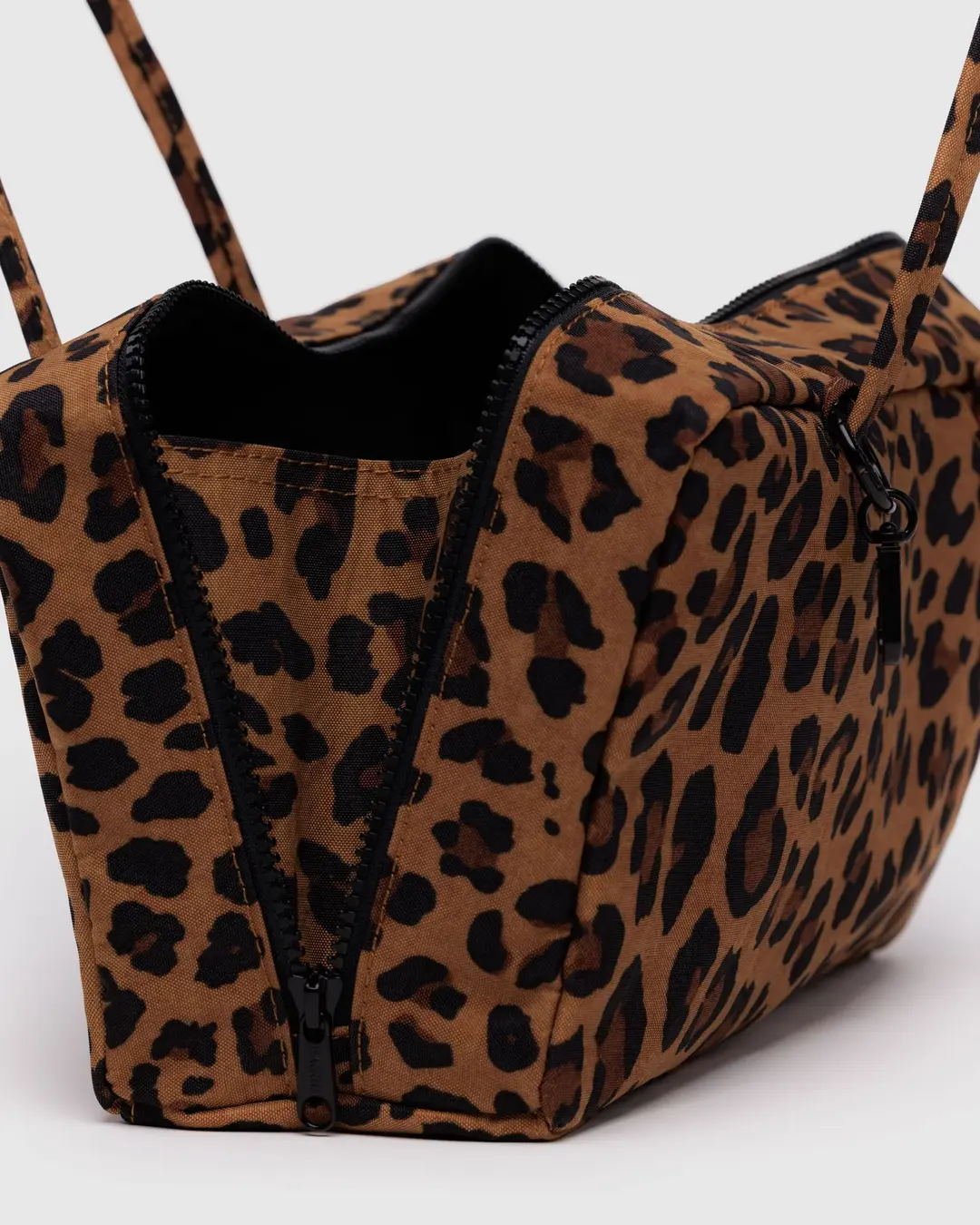 Baggu - Nylon Bowler Bag - Leopard - Image 4