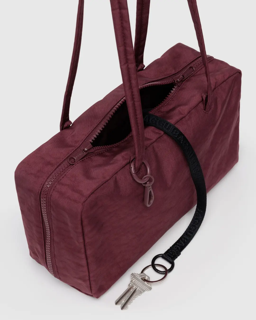 Baggu - Nylon Bowler Bag - Mahogany - Image 5