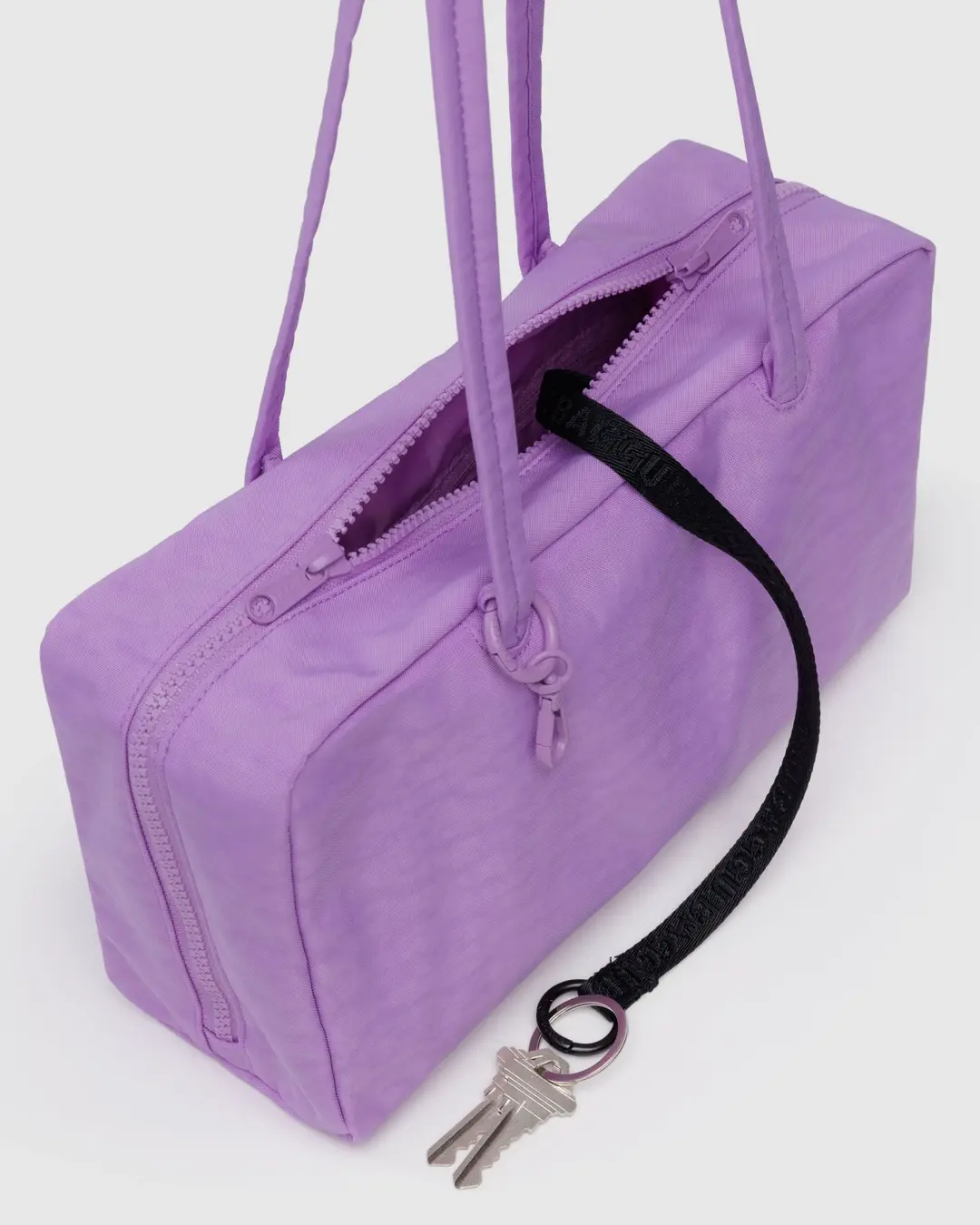 Baggu - Nylon Bowler Bag - Rose - Image 5