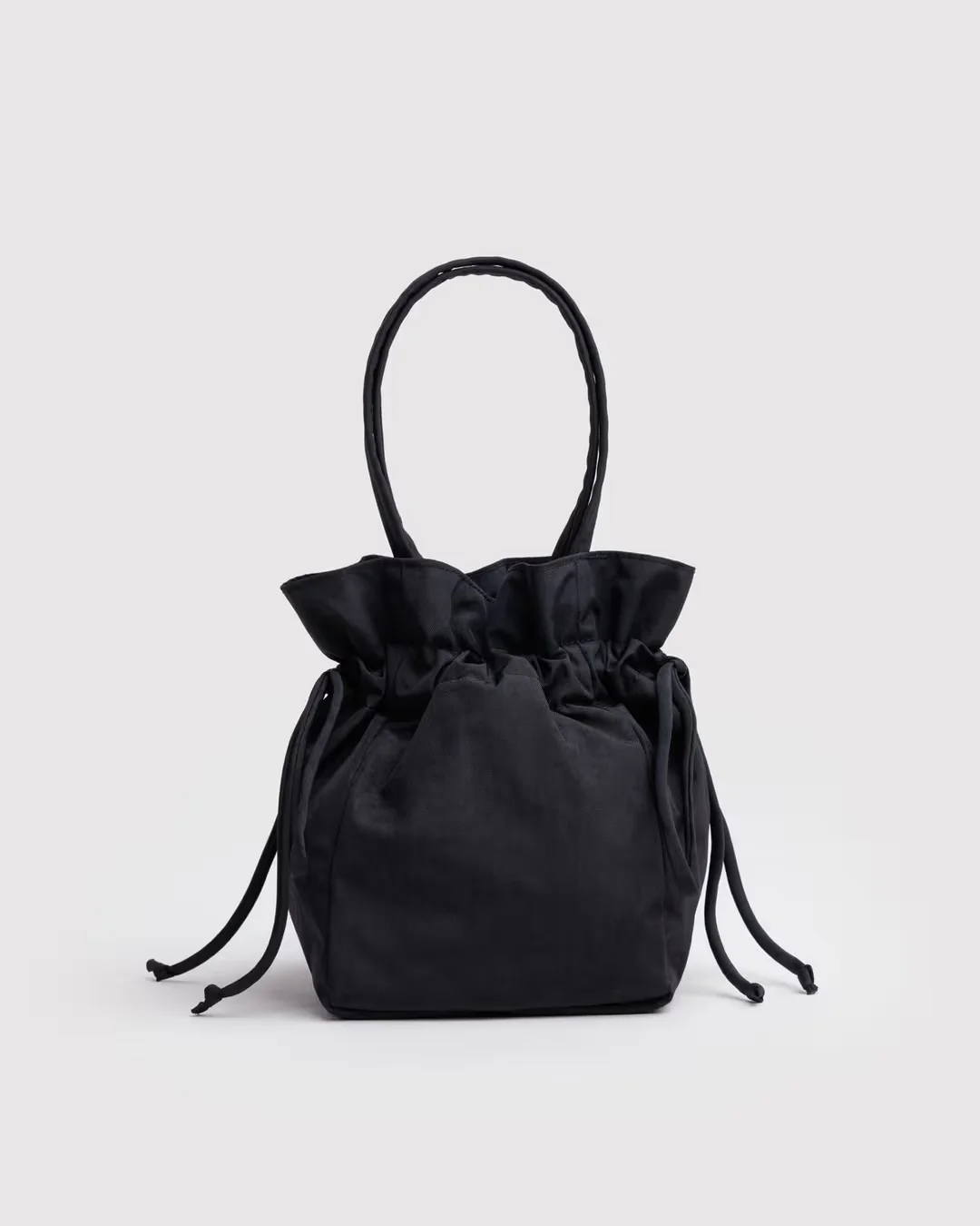 Baggu - Nylon Drawstring Bag - Black