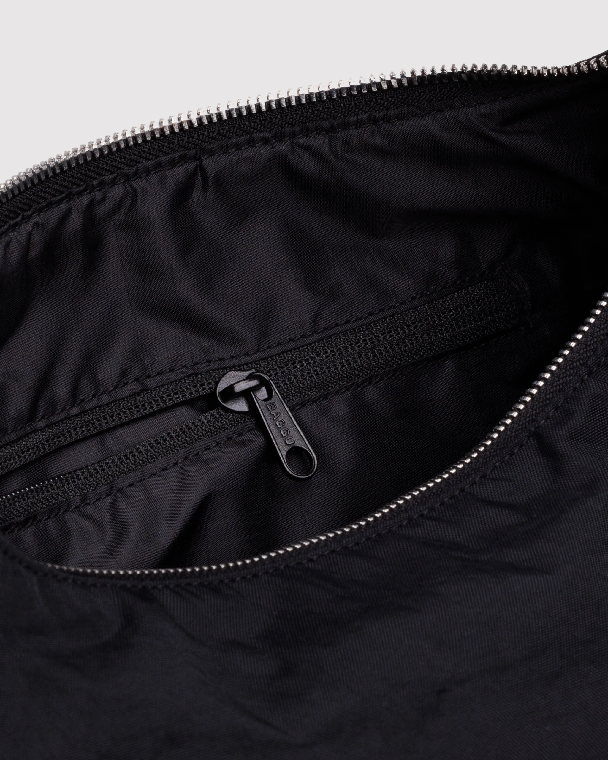 Baggu - Nylon Meringue Bag - Black - Image 2