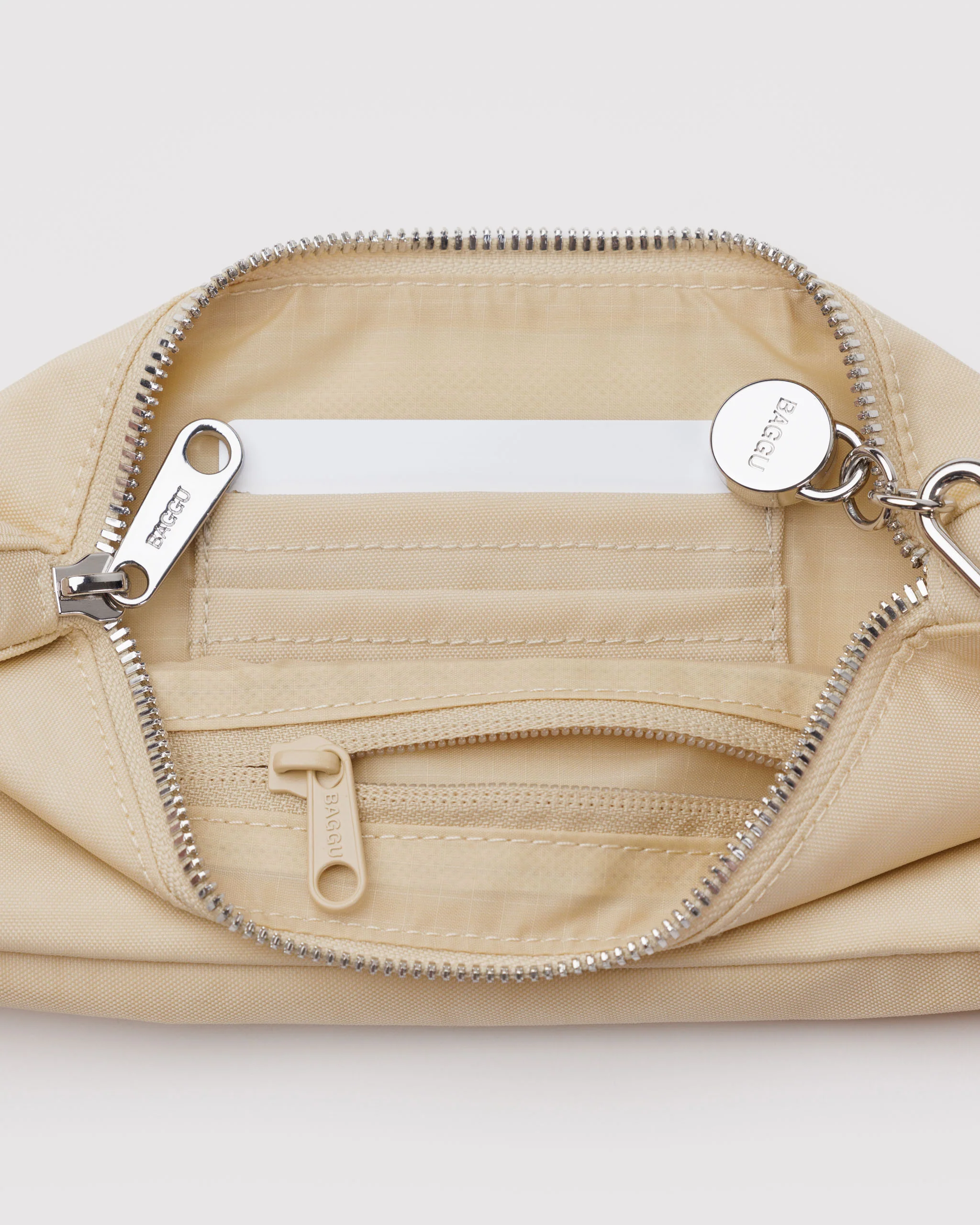 Baggu - Nylon Pochette - Custard - Image 4