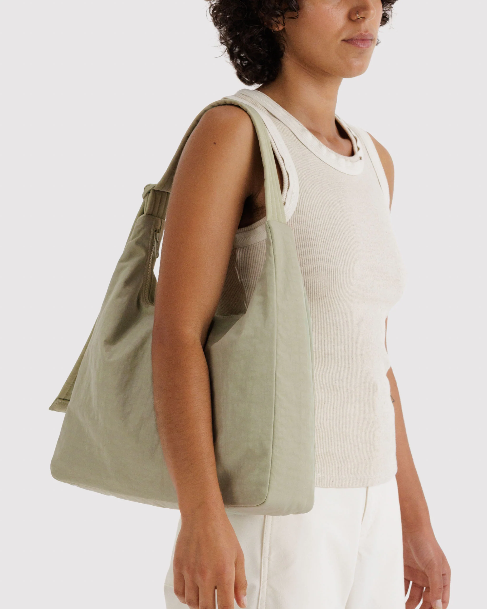 Baggu - Nylon Shoulder Bag - Celadon - Image 2