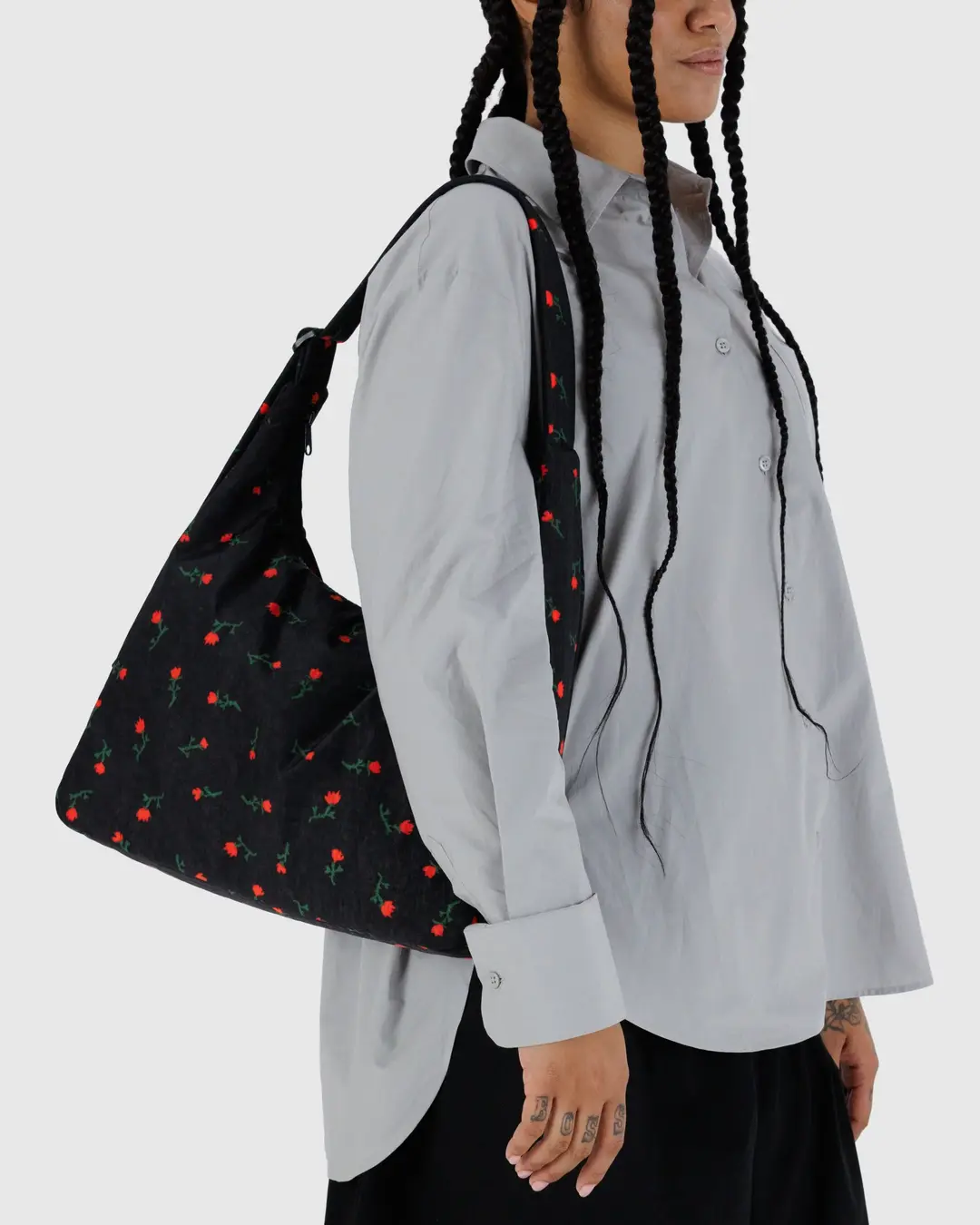 Baggu - Nylon Shoulder Bag - Painted Wildflower - Image 2