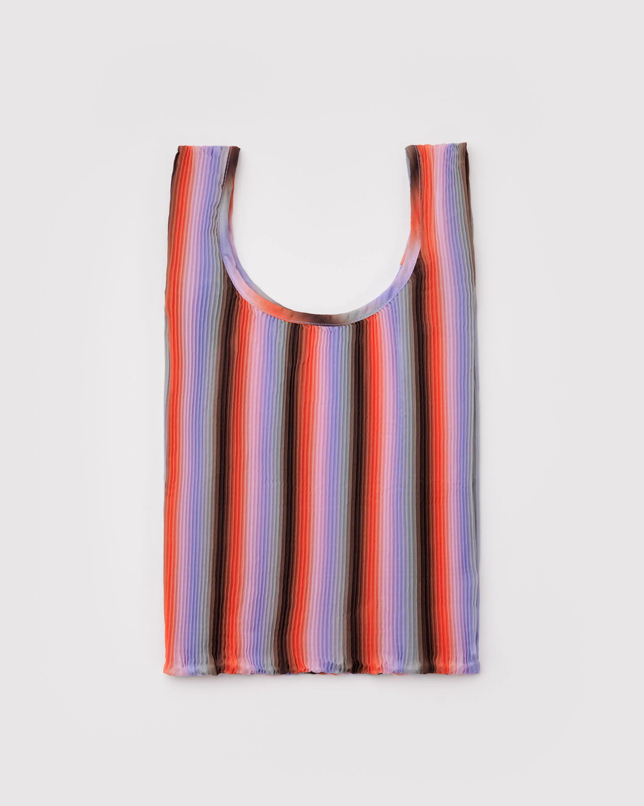 Baggu - Pleated Baggu - Gradient Stripe Poppy & Lilac - Image 2
