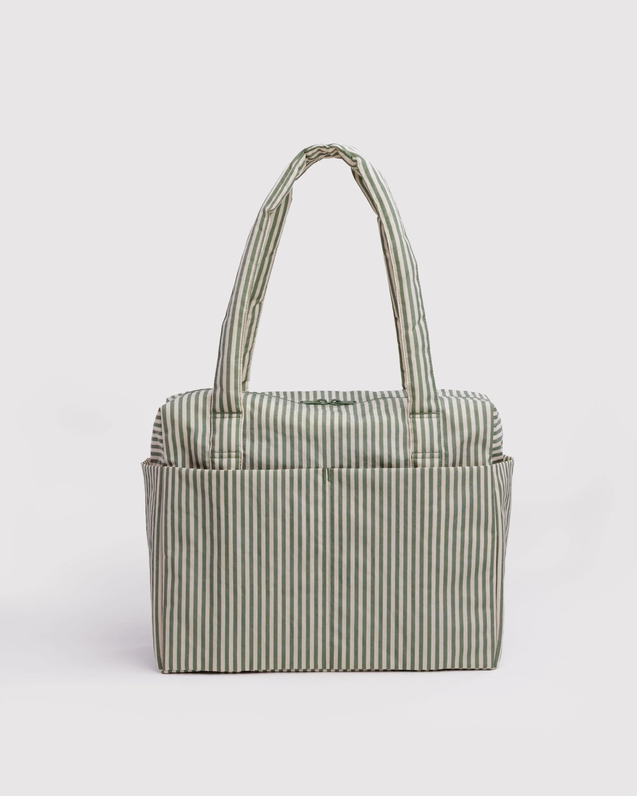 Baggu - Small Cloud Carry On - Sage Stripe