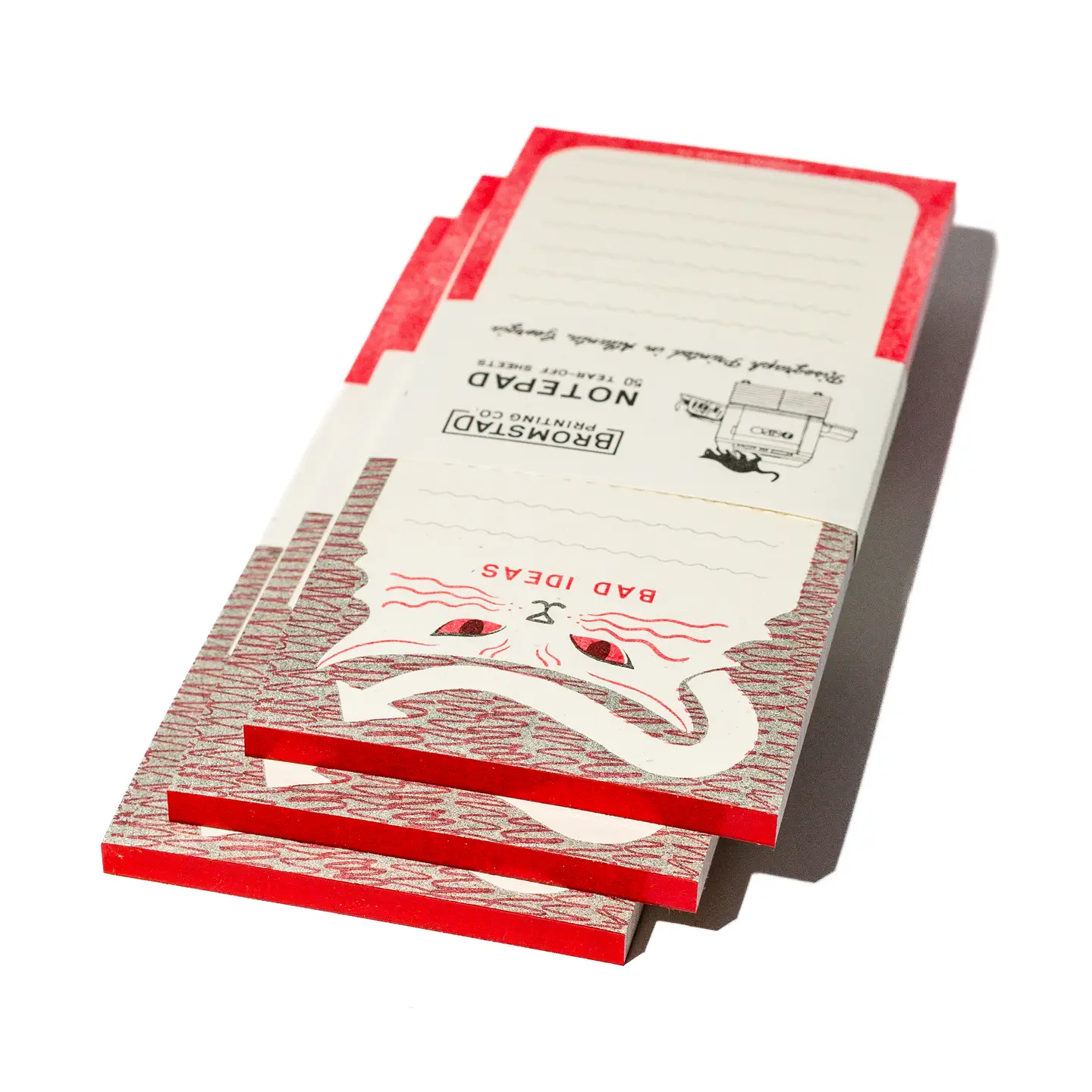 Bromstad Printing Co. - Risograph Notepad - Bad Ideas - Image 3