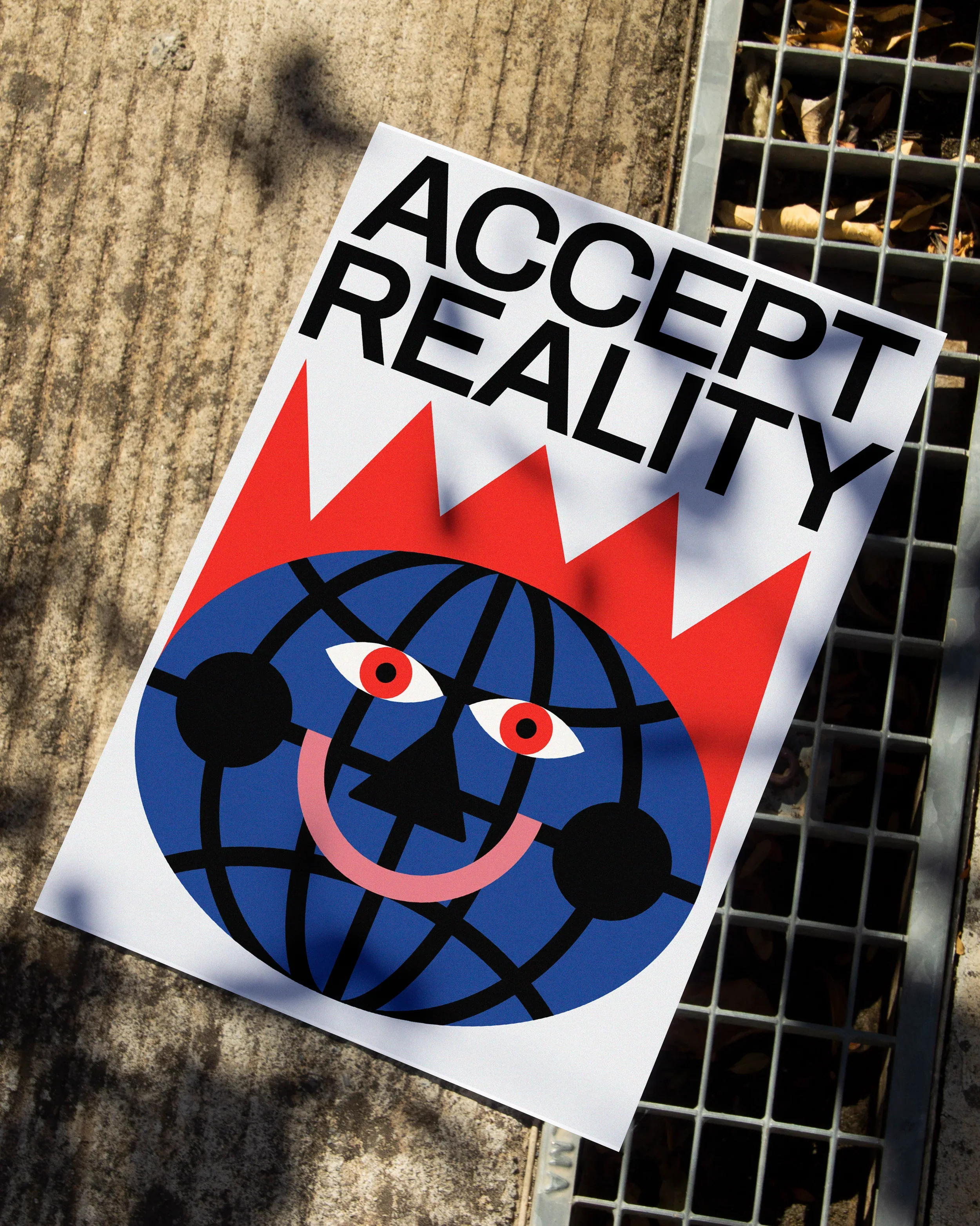 Brutto - Accept Reality - Giclée Print - Image 2