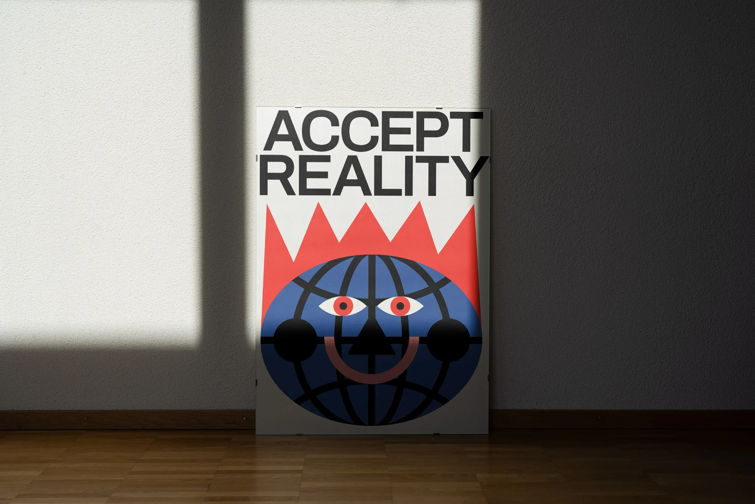 Brutto - Accept Reality - Giclée Print - Image 4