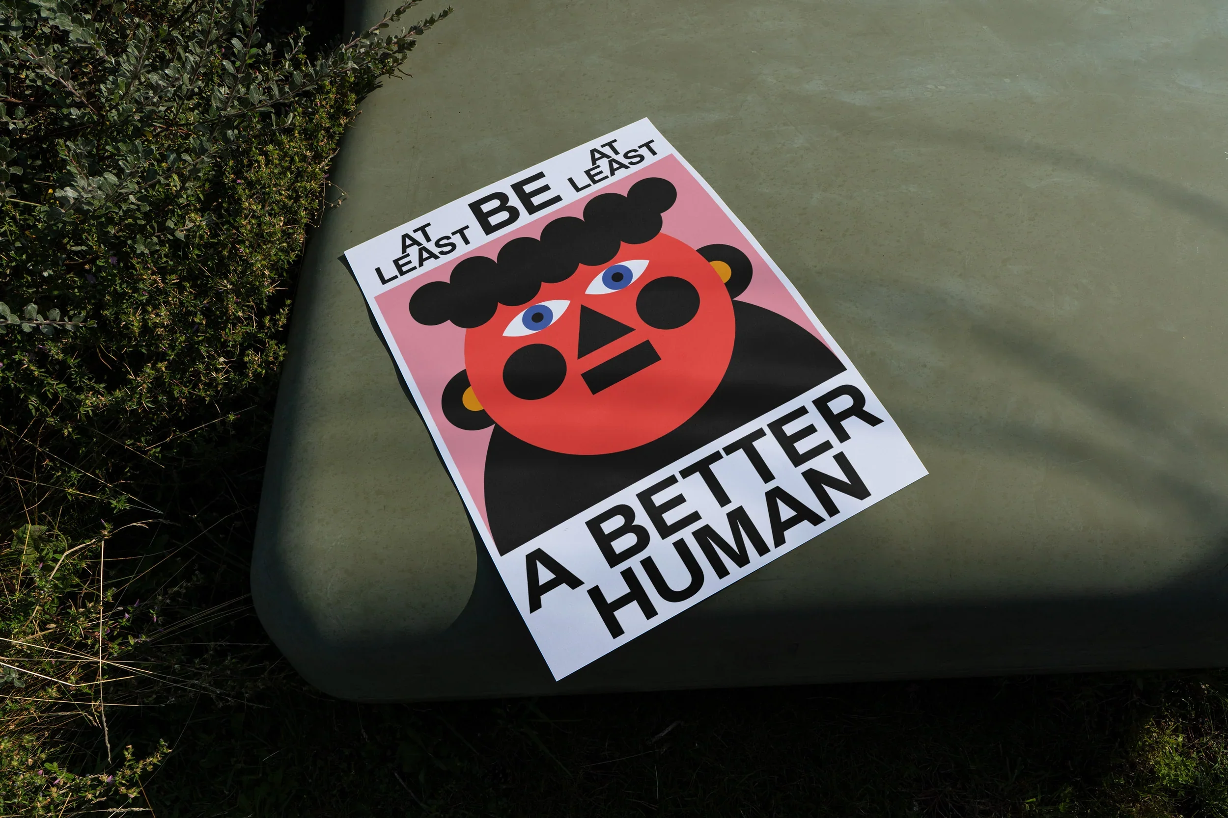 Brutto - Be A Better Human - Giclée Print - Image 2