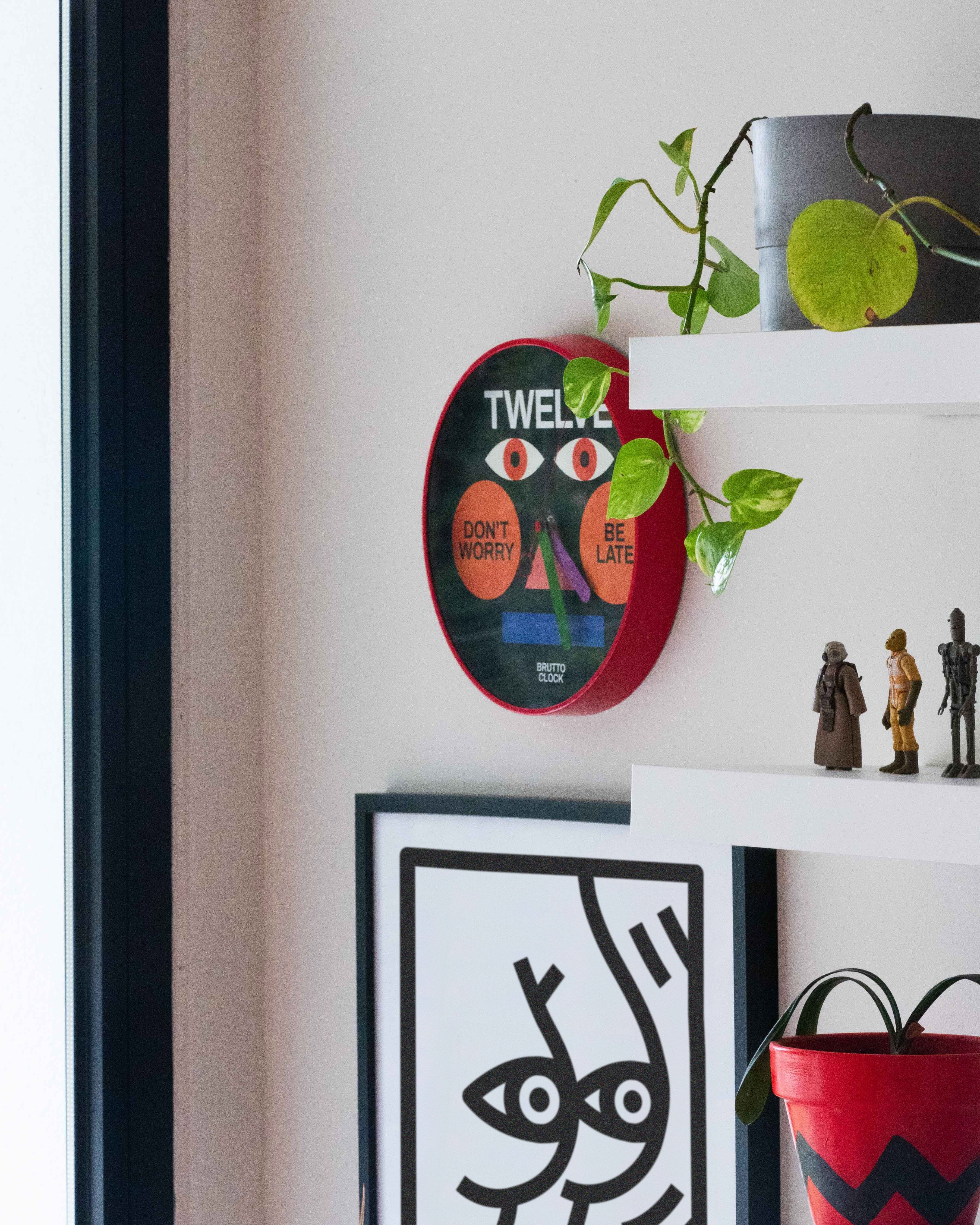 Brutto - Be Late Wall Clock - Image 4