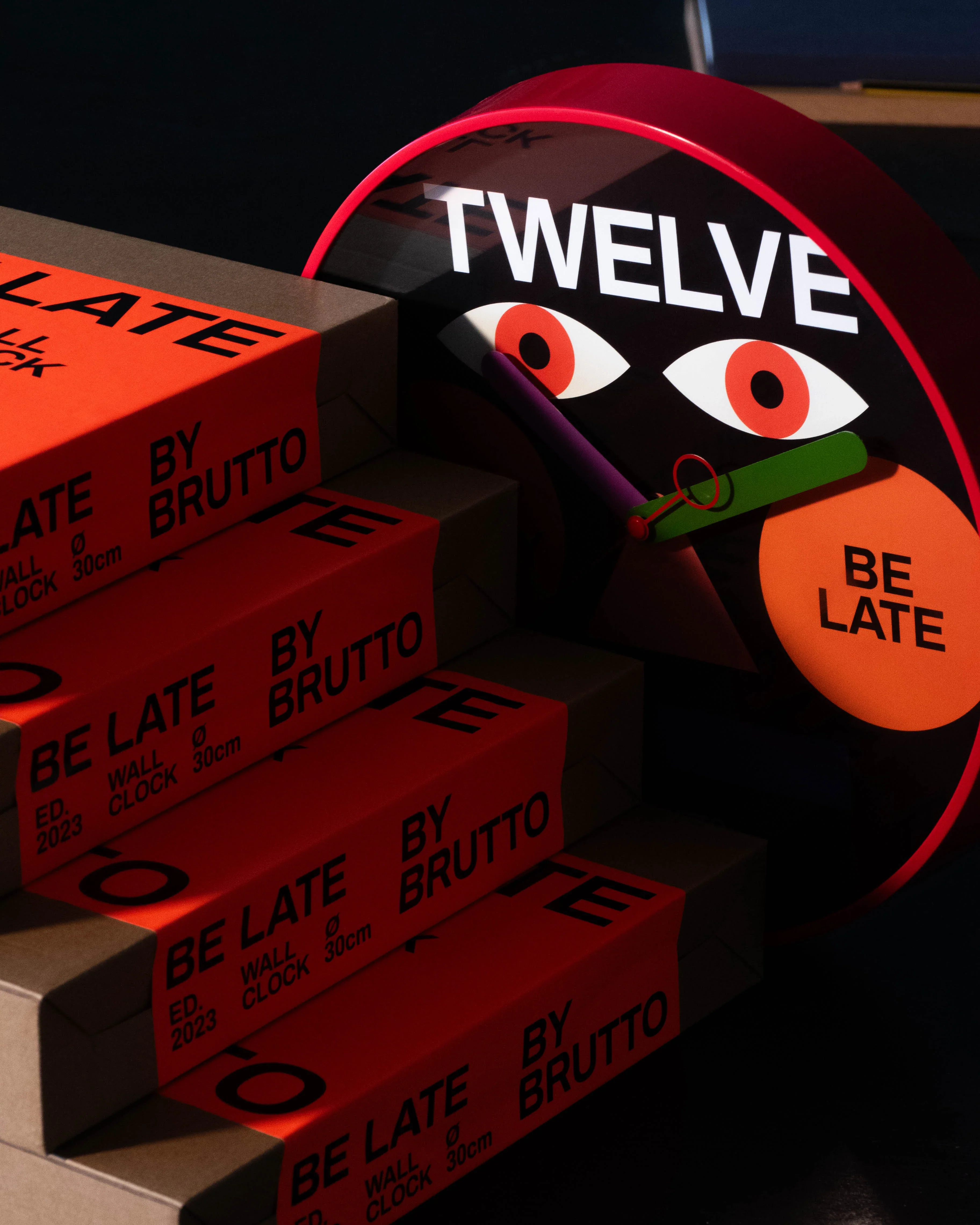 Brutto - Be Late Wall Clock - Image 5