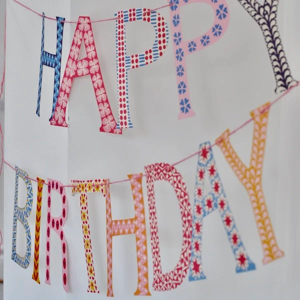 Cambridge Imprint - Birthday Banner - Image 3